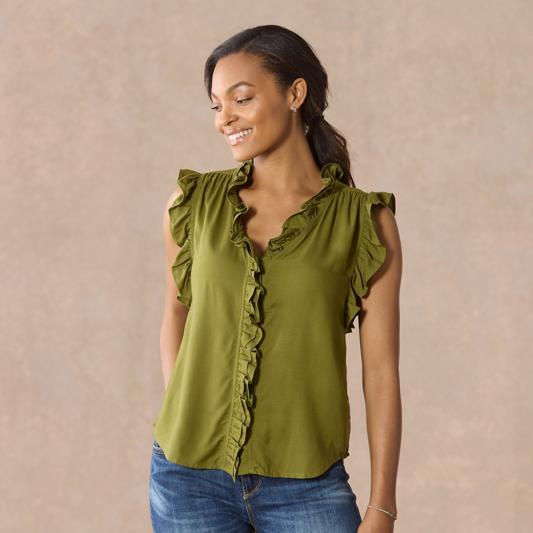 Milla Ruffle Top