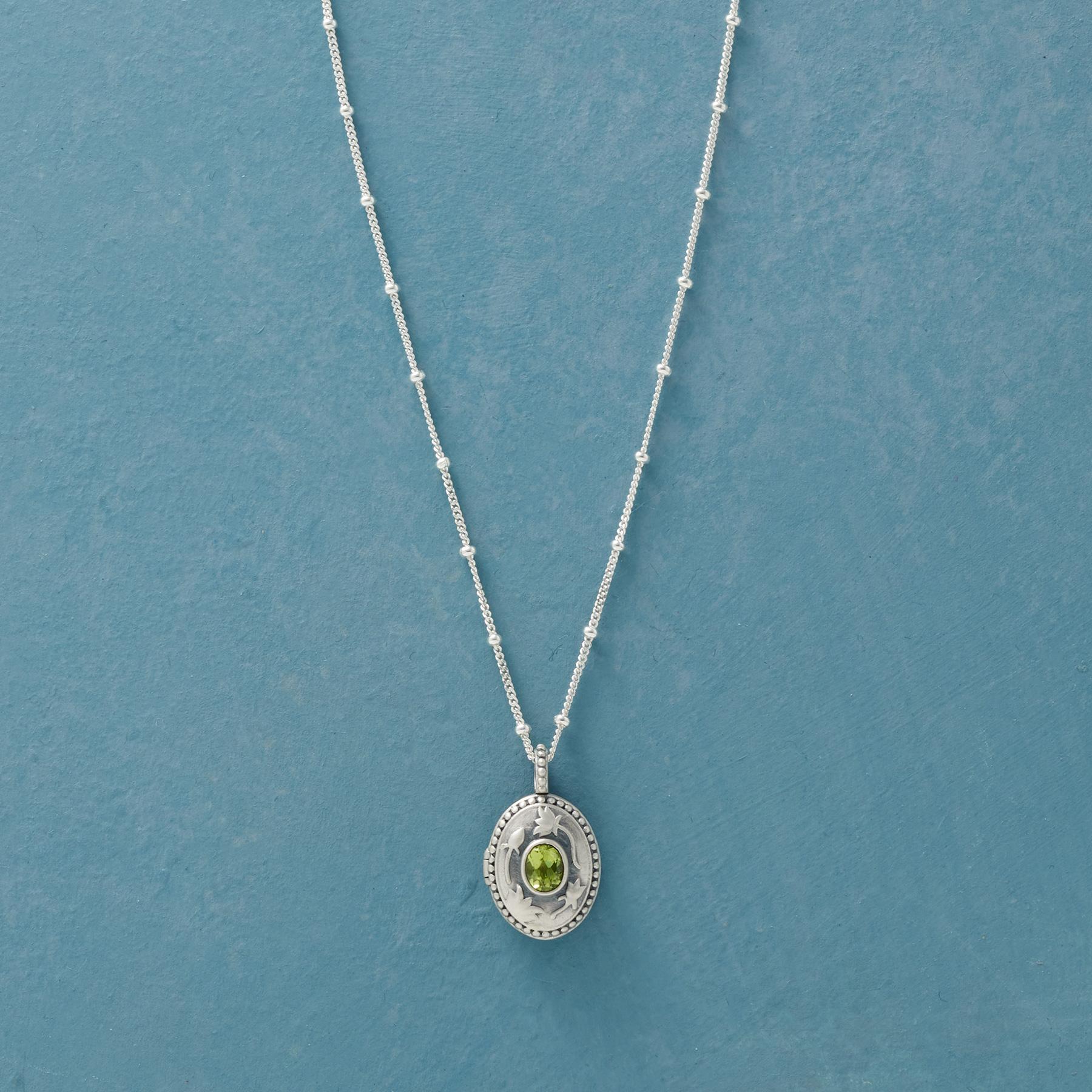Sterling Silver Birthstone Locket