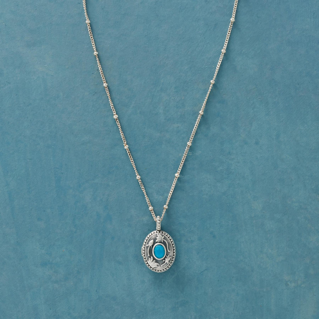 Sterling Silver Birthstone Locket