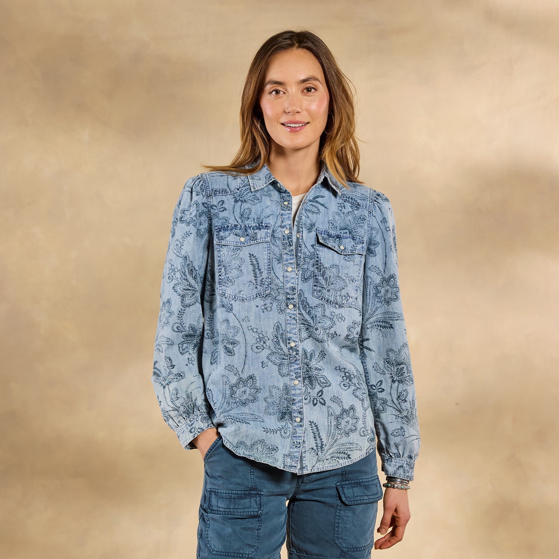 Floral Fountains Top
