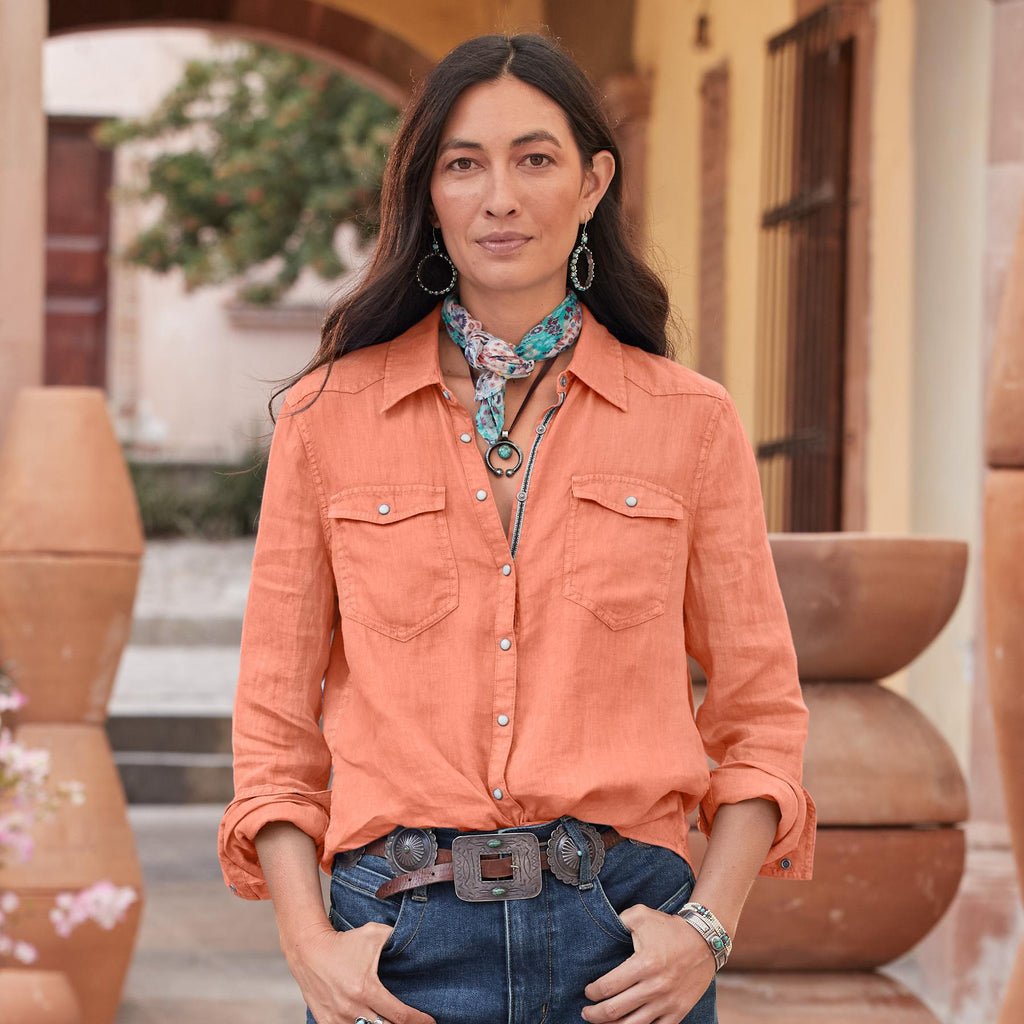 Willow Linen Shirt – Petites