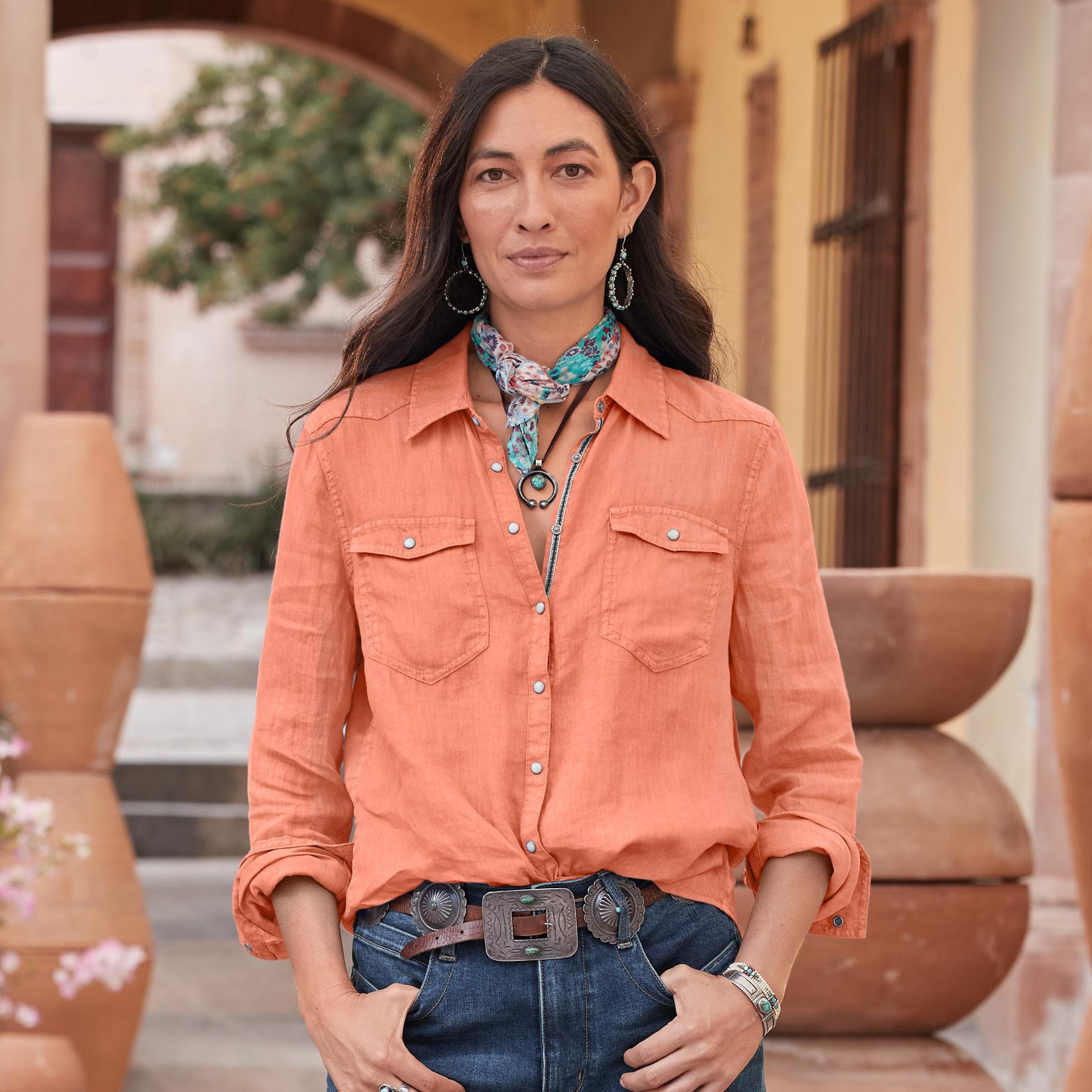 Willow Linen Shirt – Petites