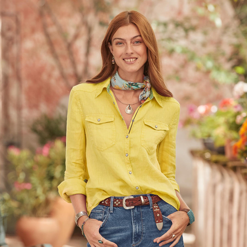 Willow Linen Shirt – Petites