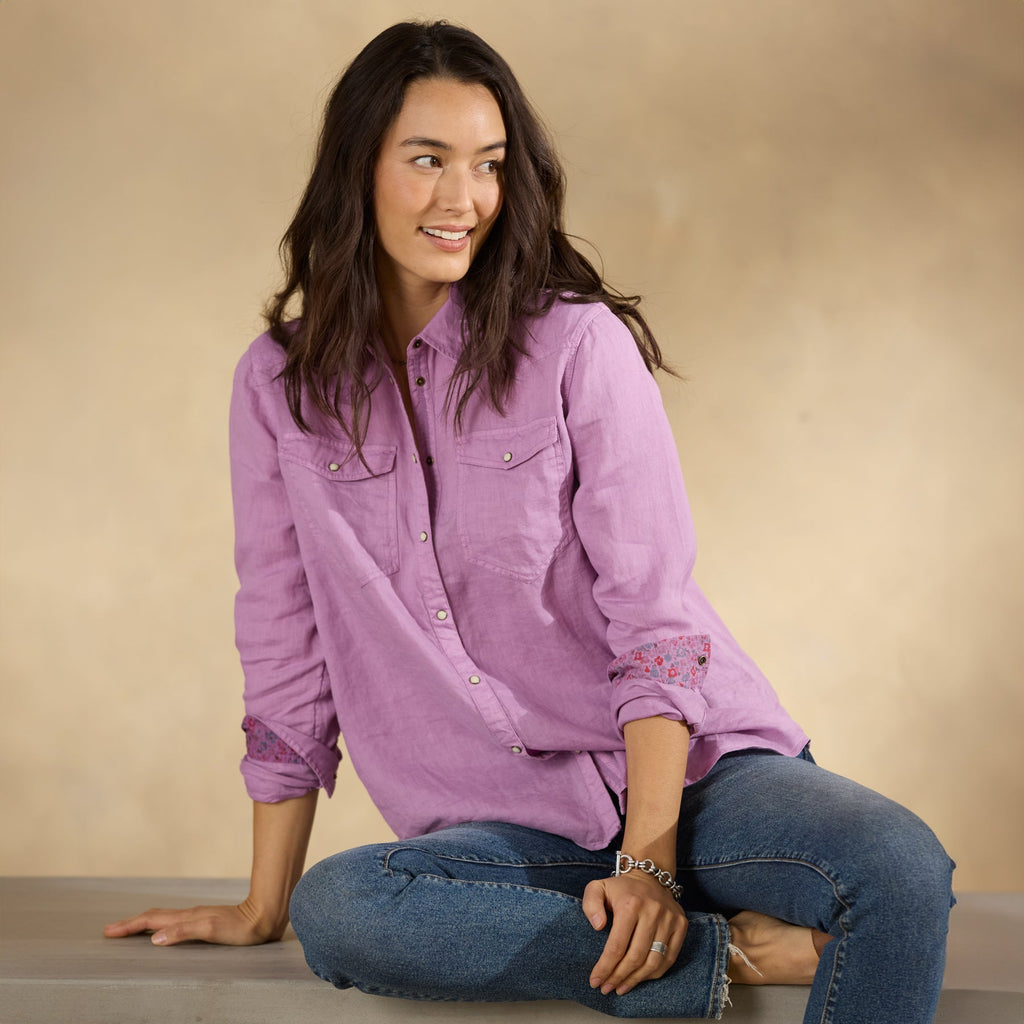 Willow Linen Shirt – Petites