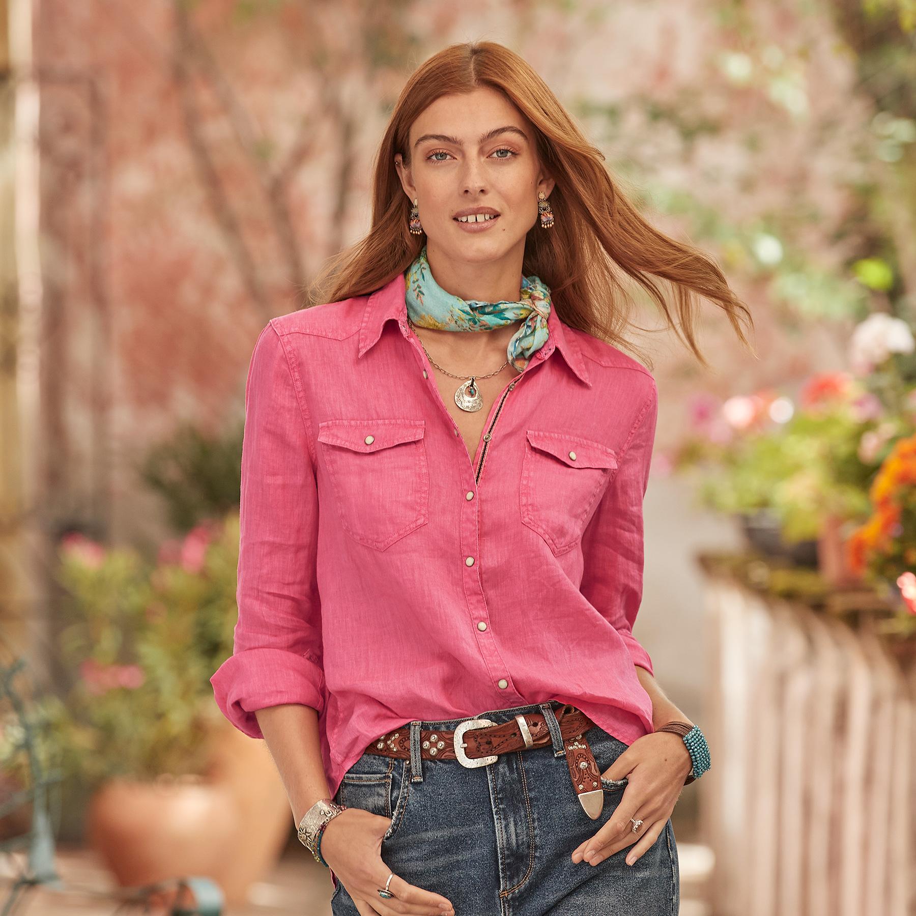 Willow Linen Shirt – Petites