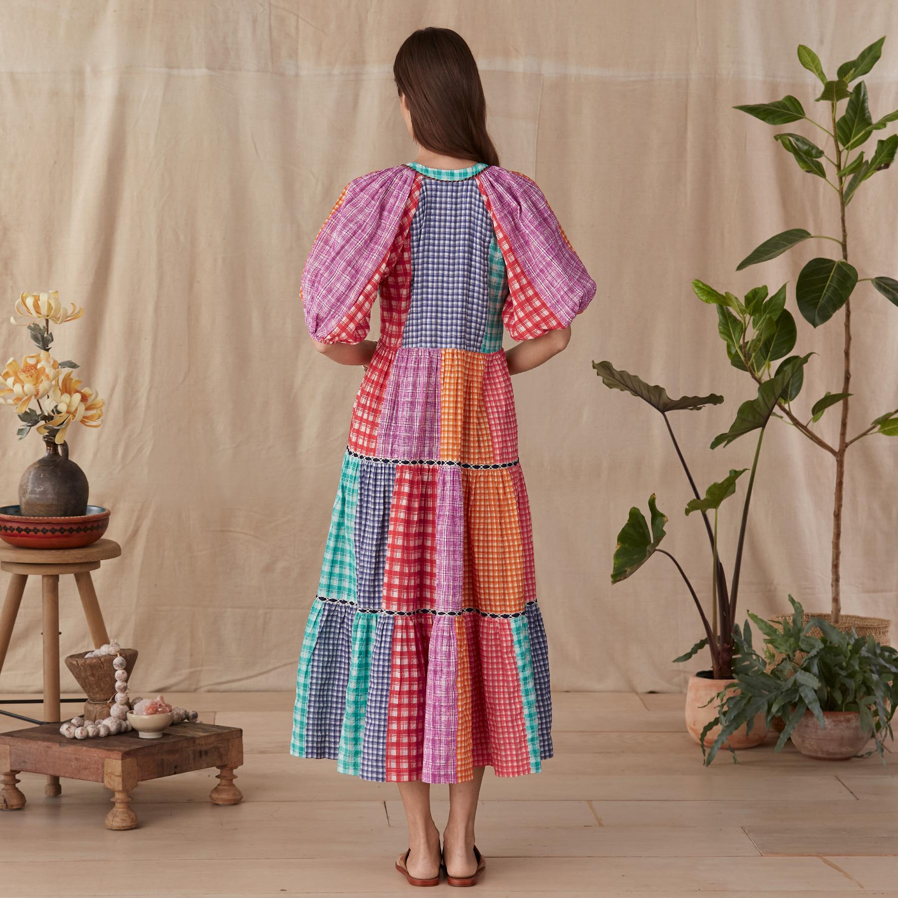 Kim Patchwork Dress