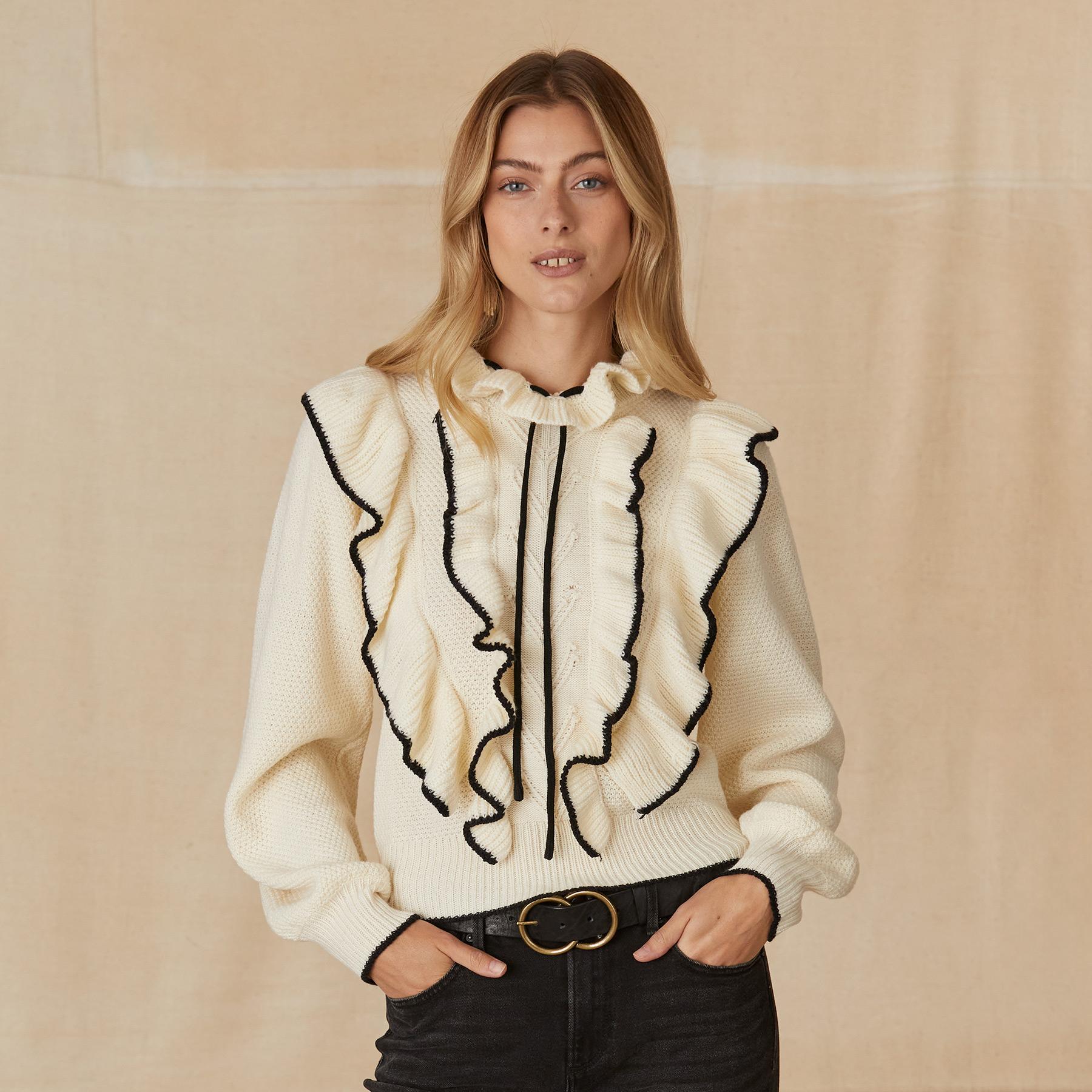 Tipper Ruffle Sweater