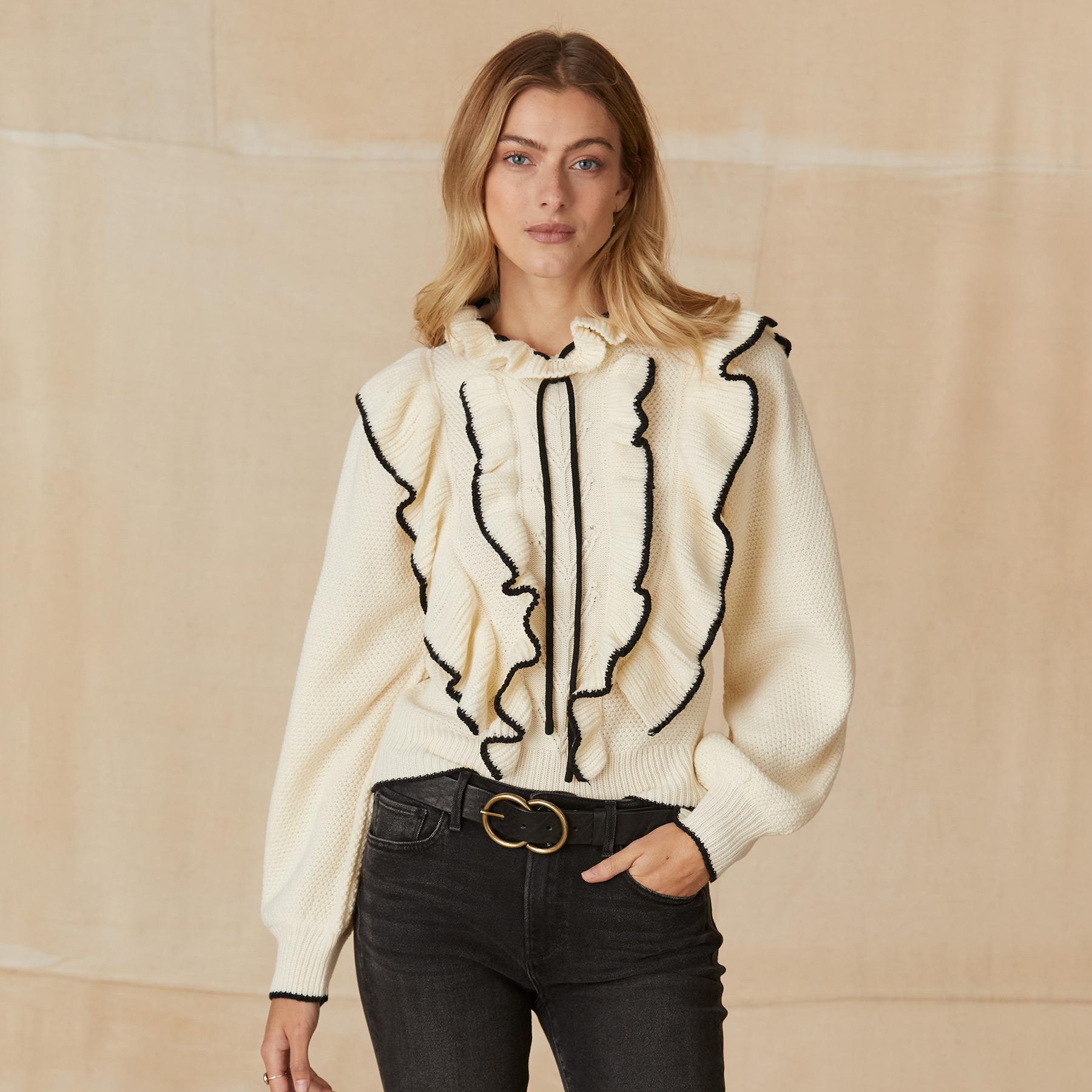 Tipper Ruffle Sweater