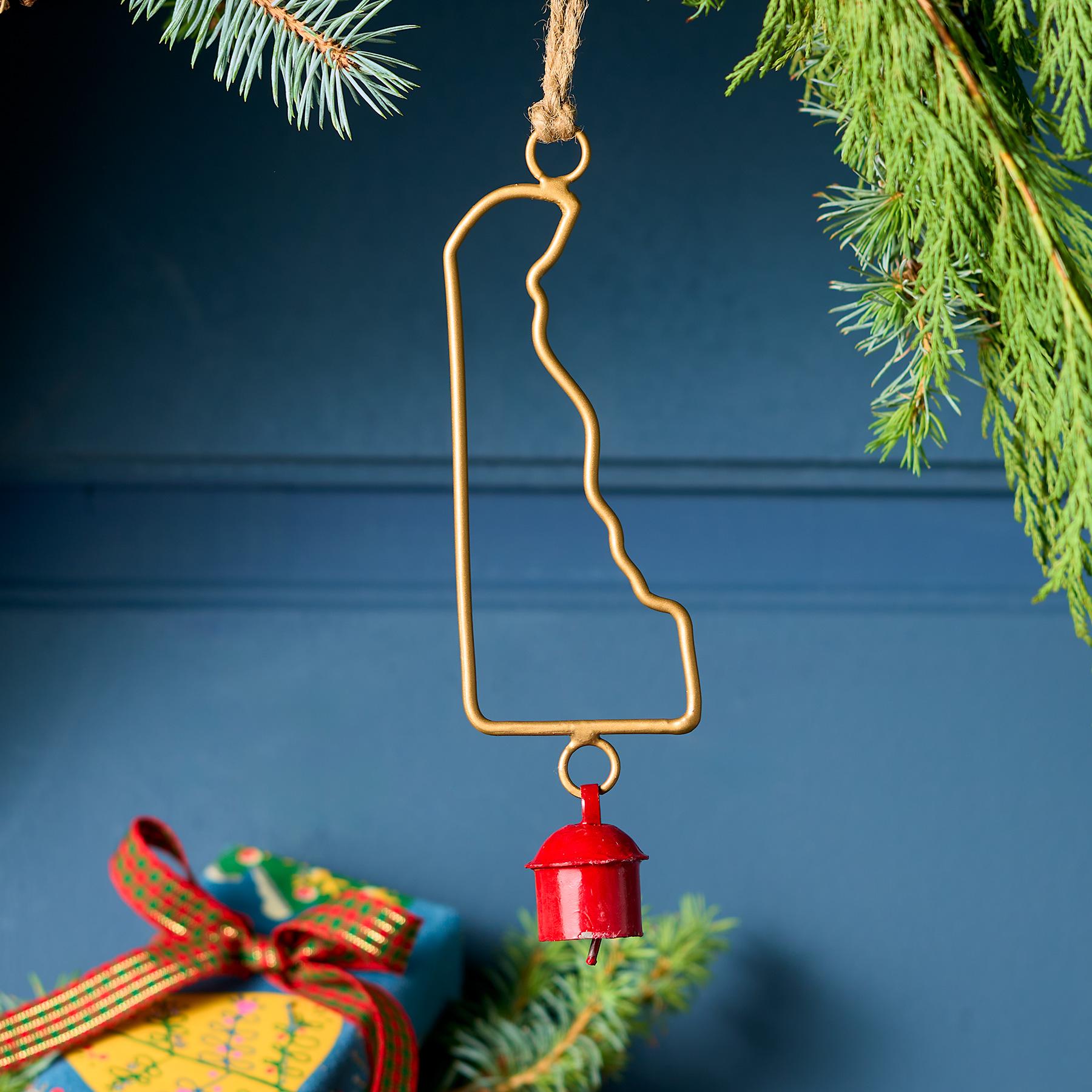 State Bell Ornament