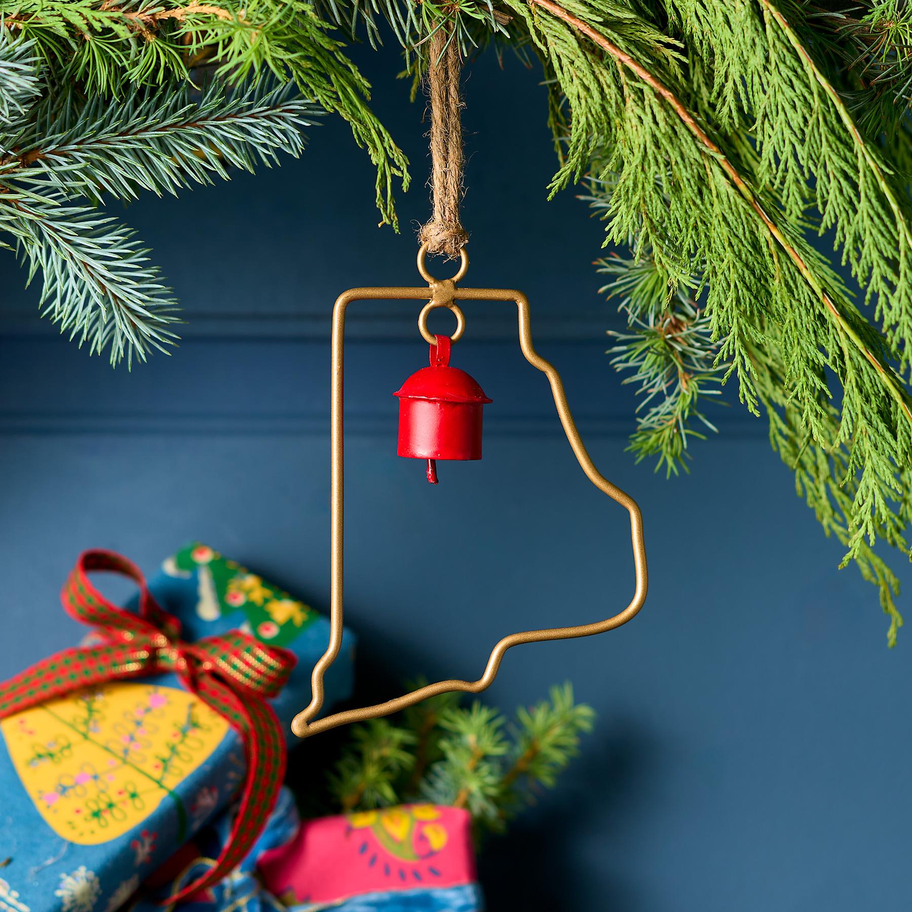 State Bell Ornament
