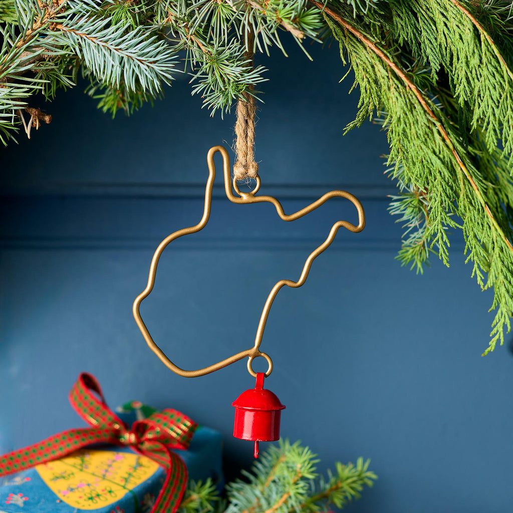 State Bell Ornament