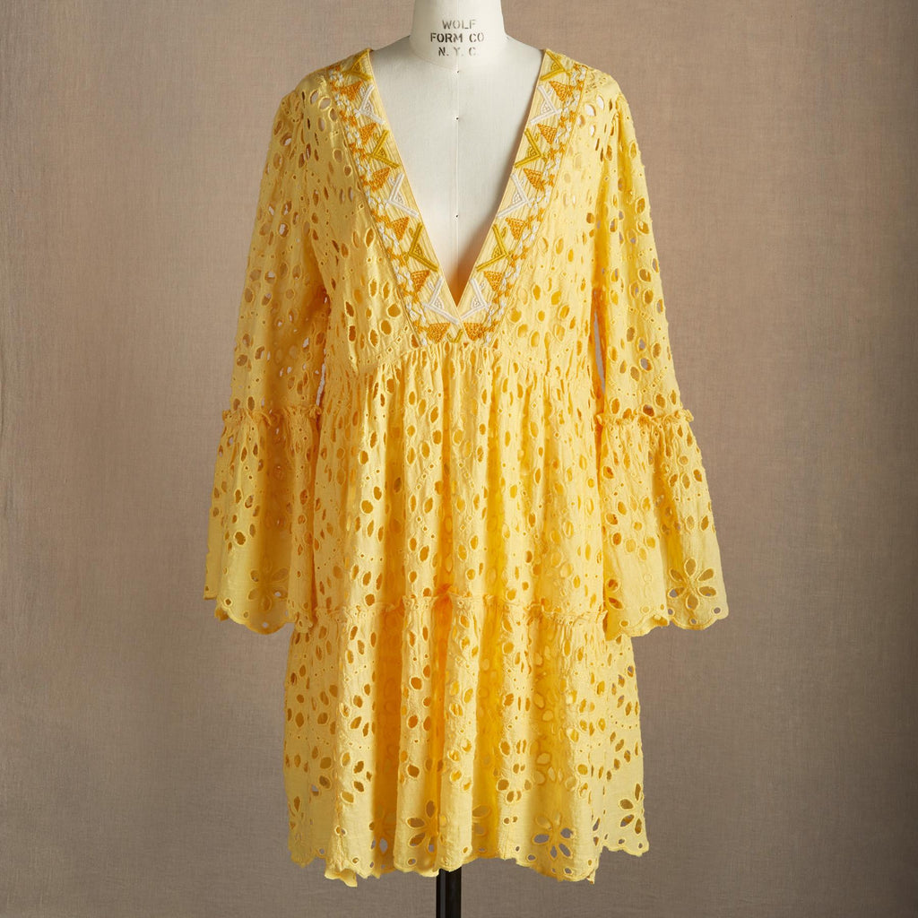 Yuki Eyelet Dress
