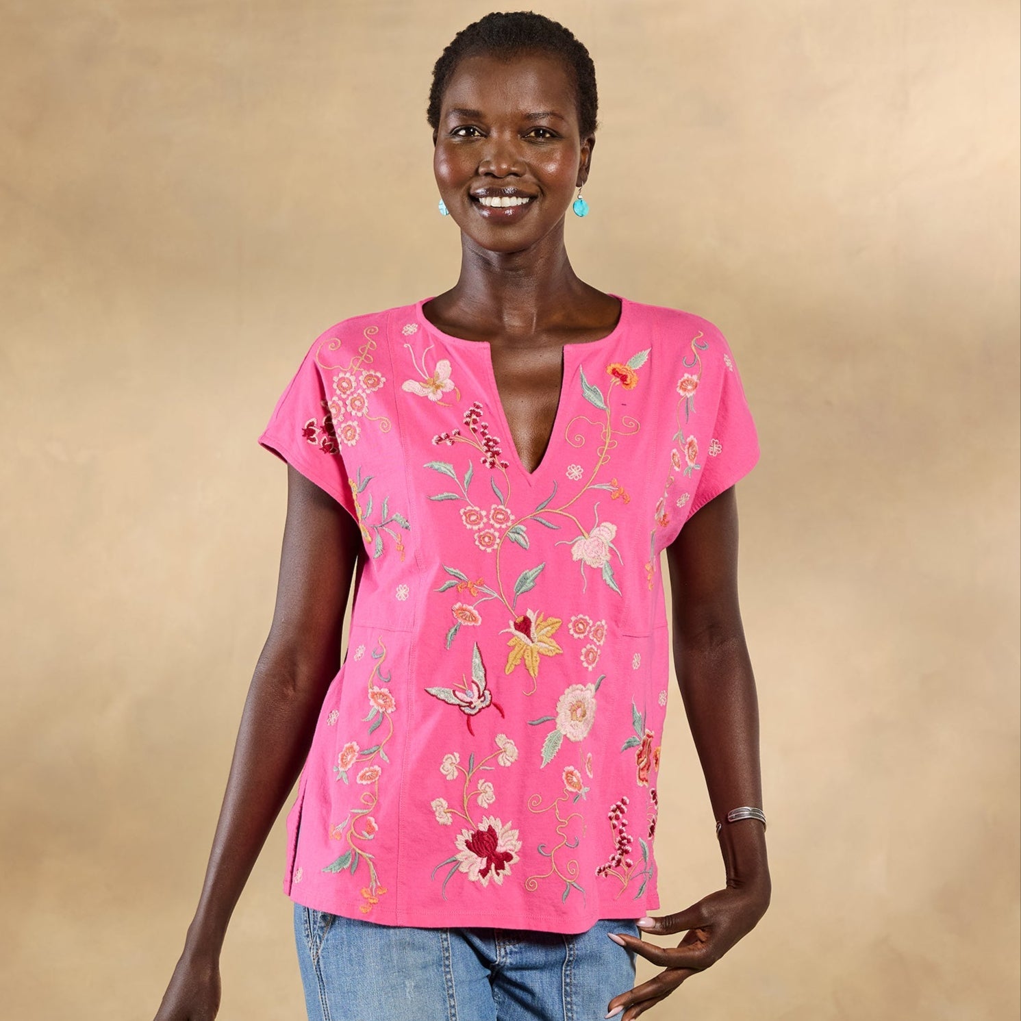 Suki Easy Tee. Petite