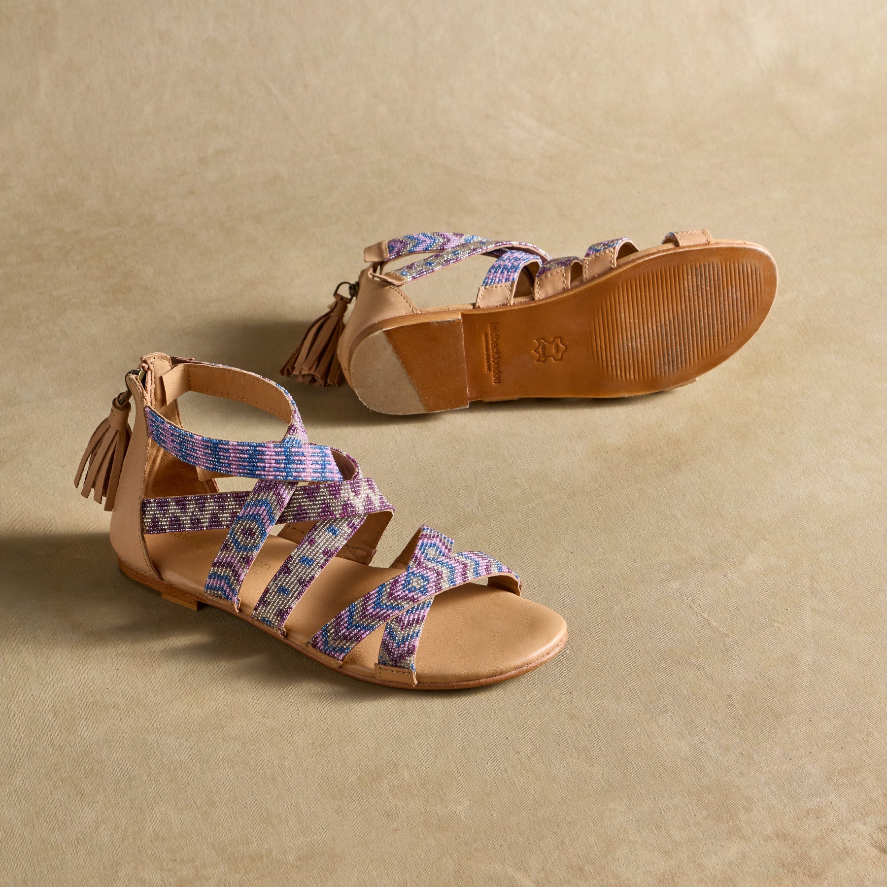 Beaded Paradise Sandals