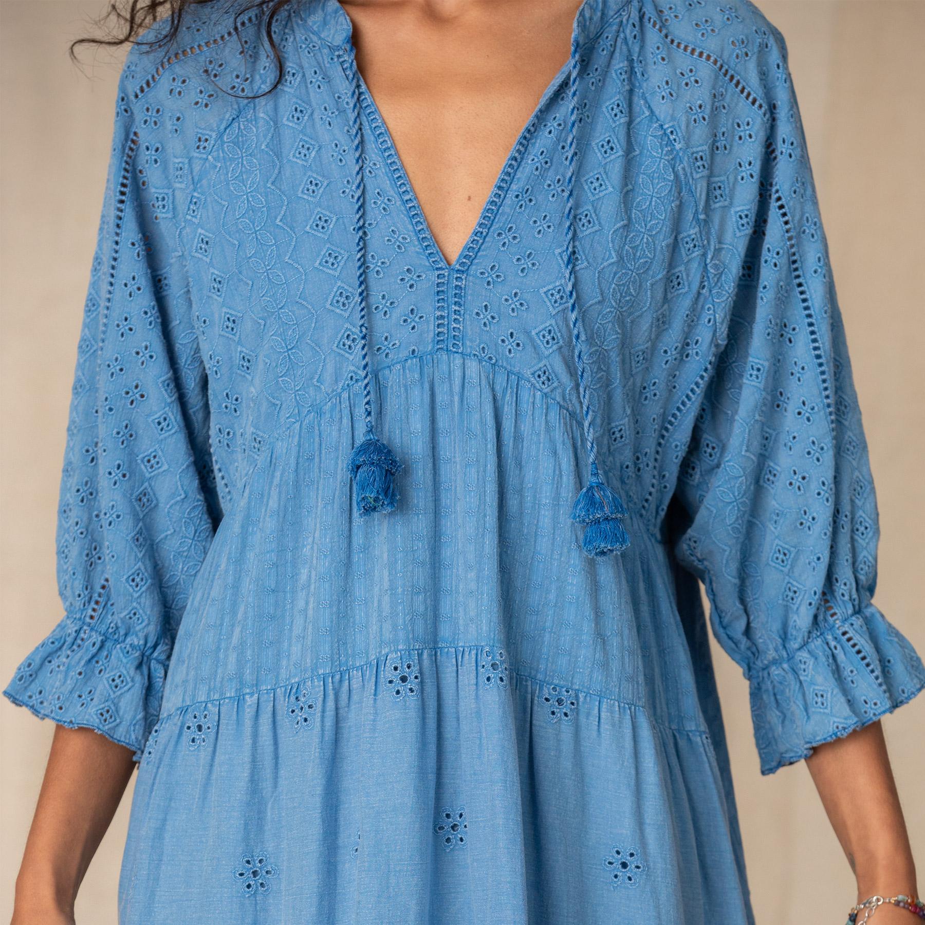 Nicole Eyelet Dress