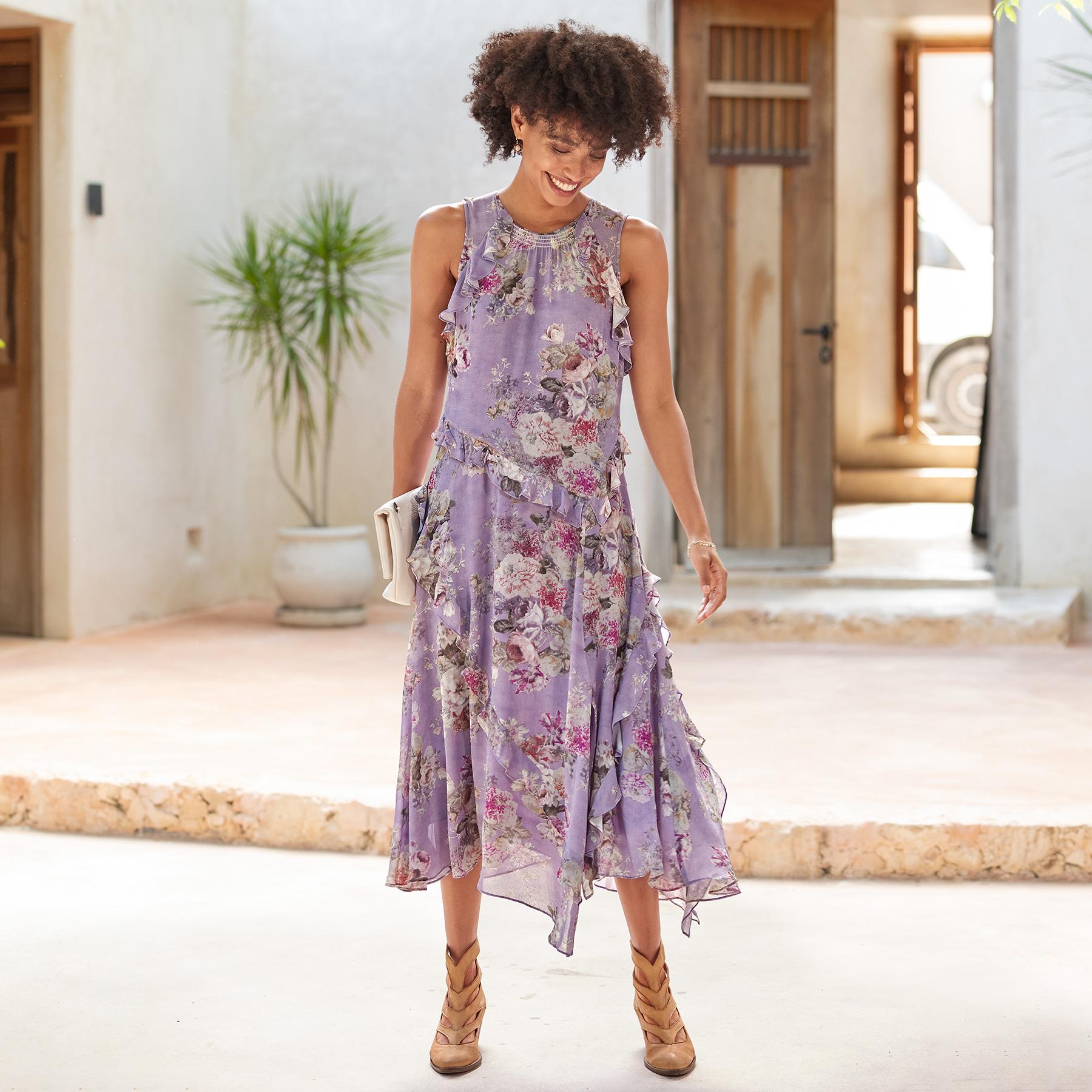 Faye Floral Dress