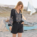 Beverly Travel Shorts. Petite