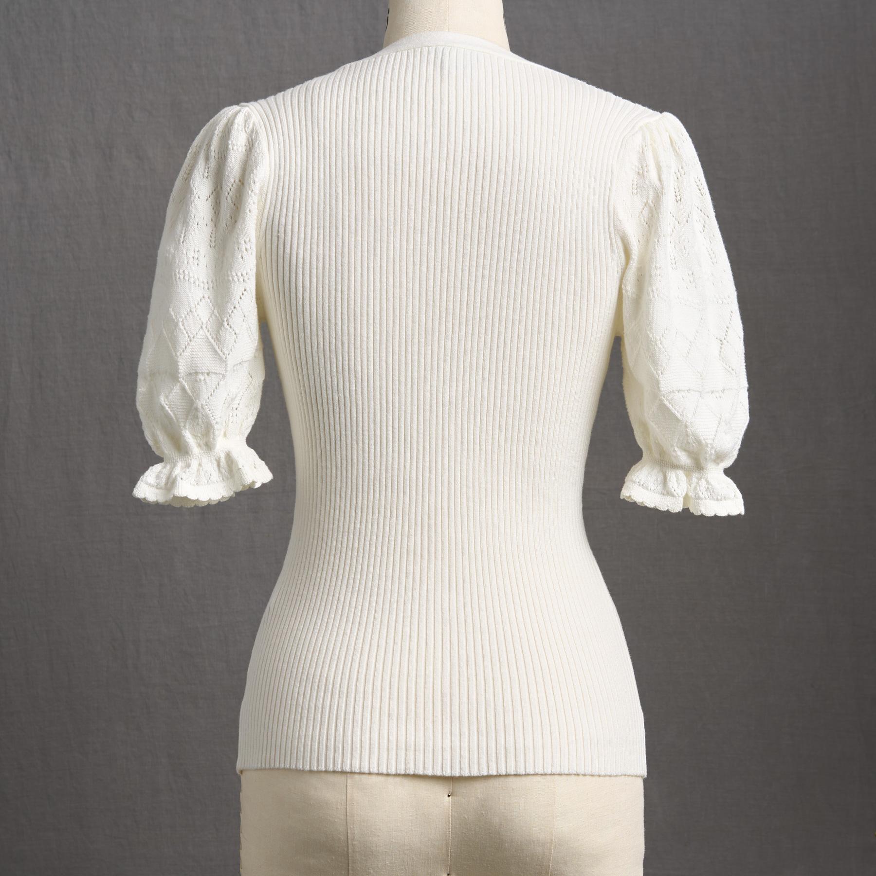 Twyla Stitch Sweater. Petite