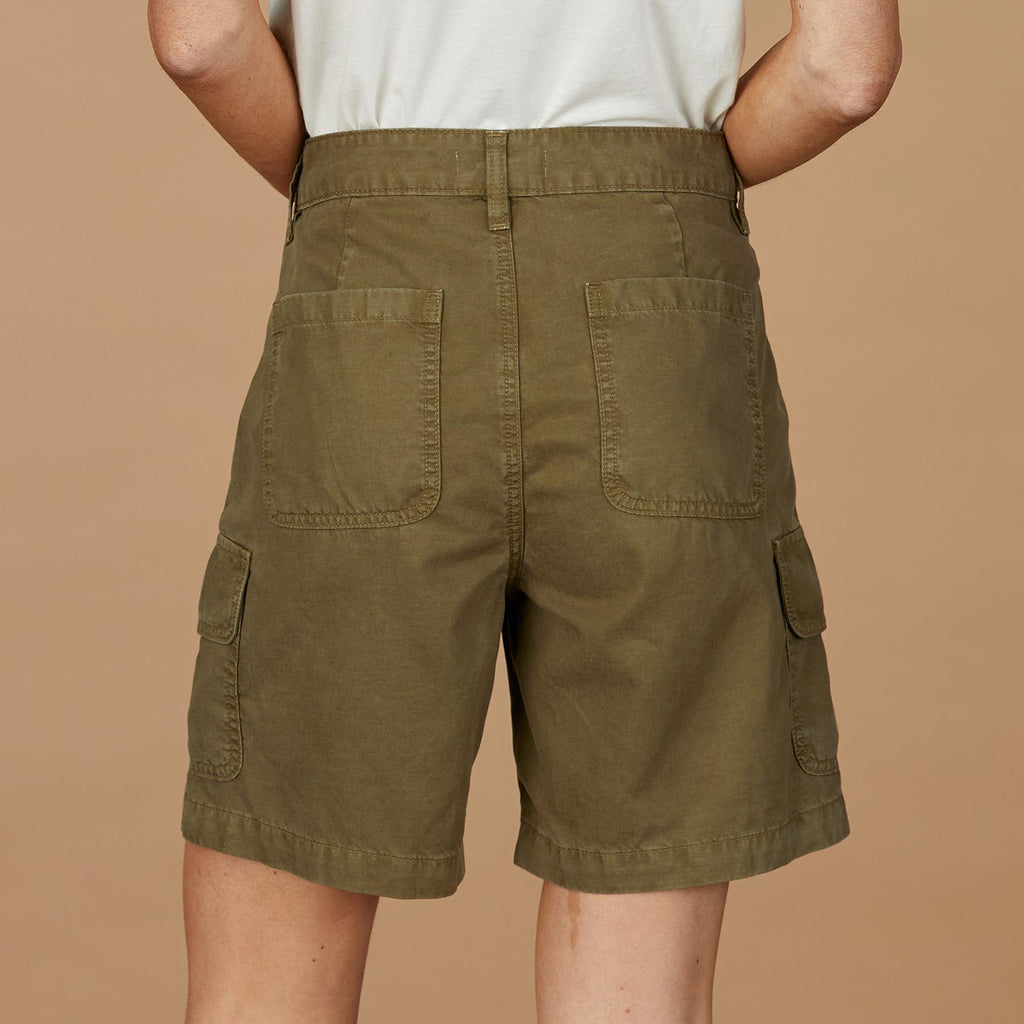 Safari Dream Tencel Shorts. Petite