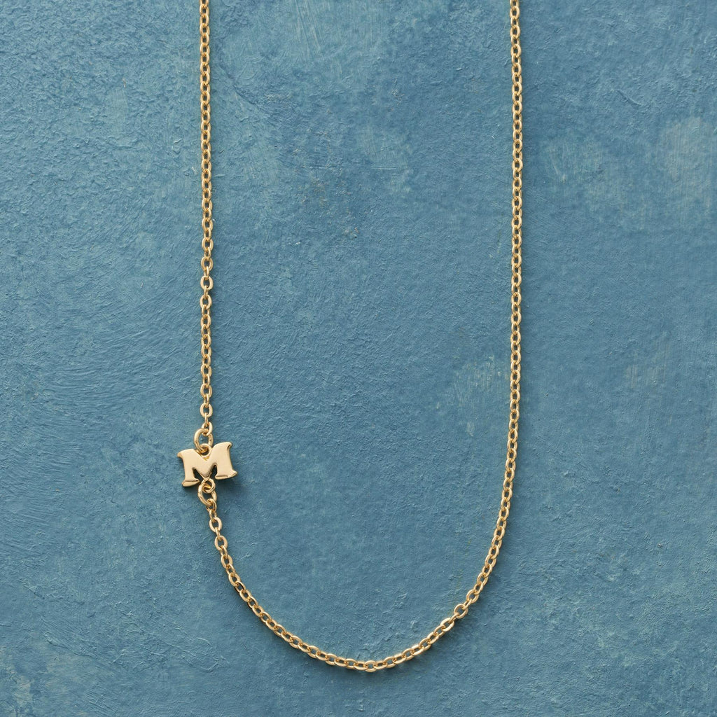 Initial Spark Necklace