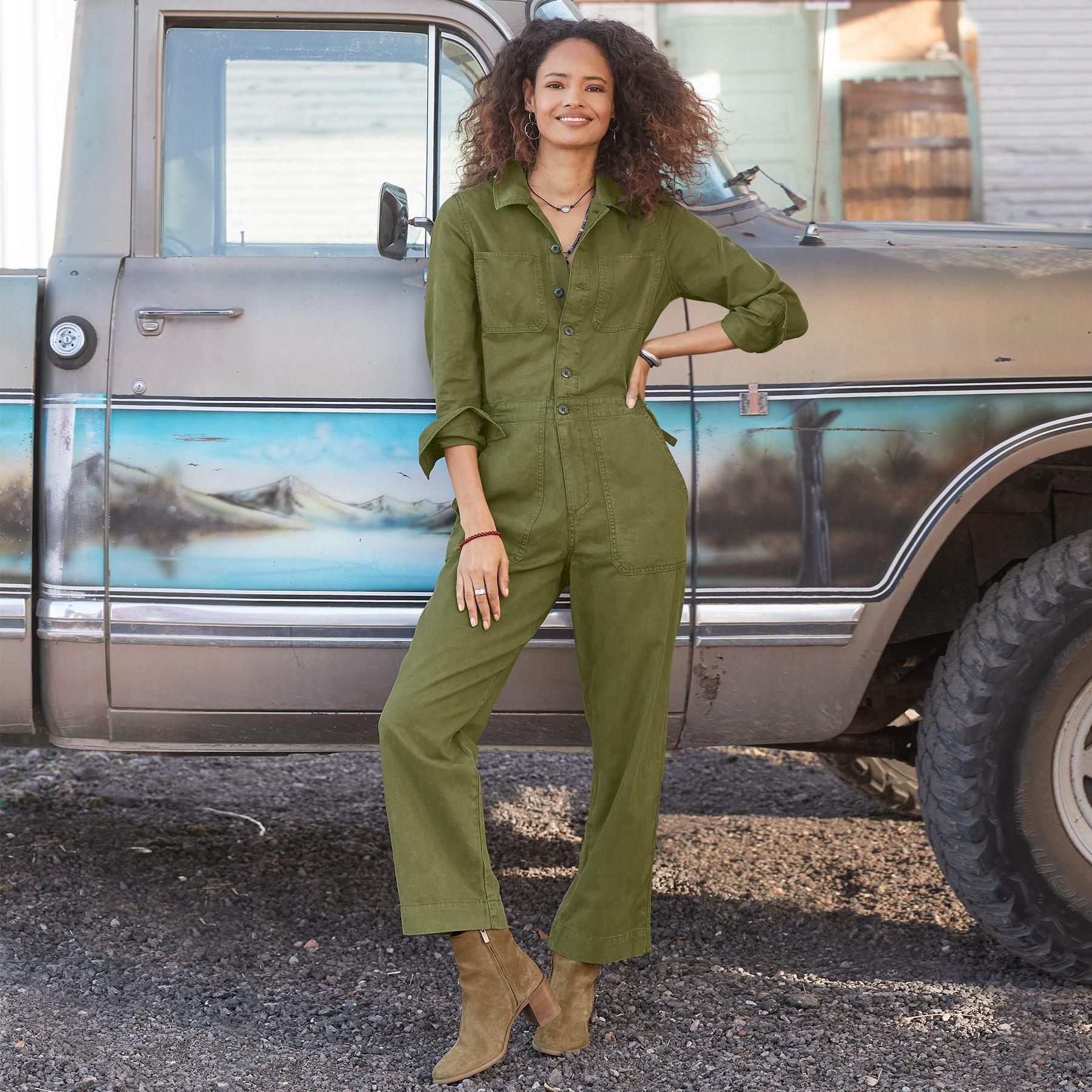 Dover Cliffs Jumpsuit. Petite