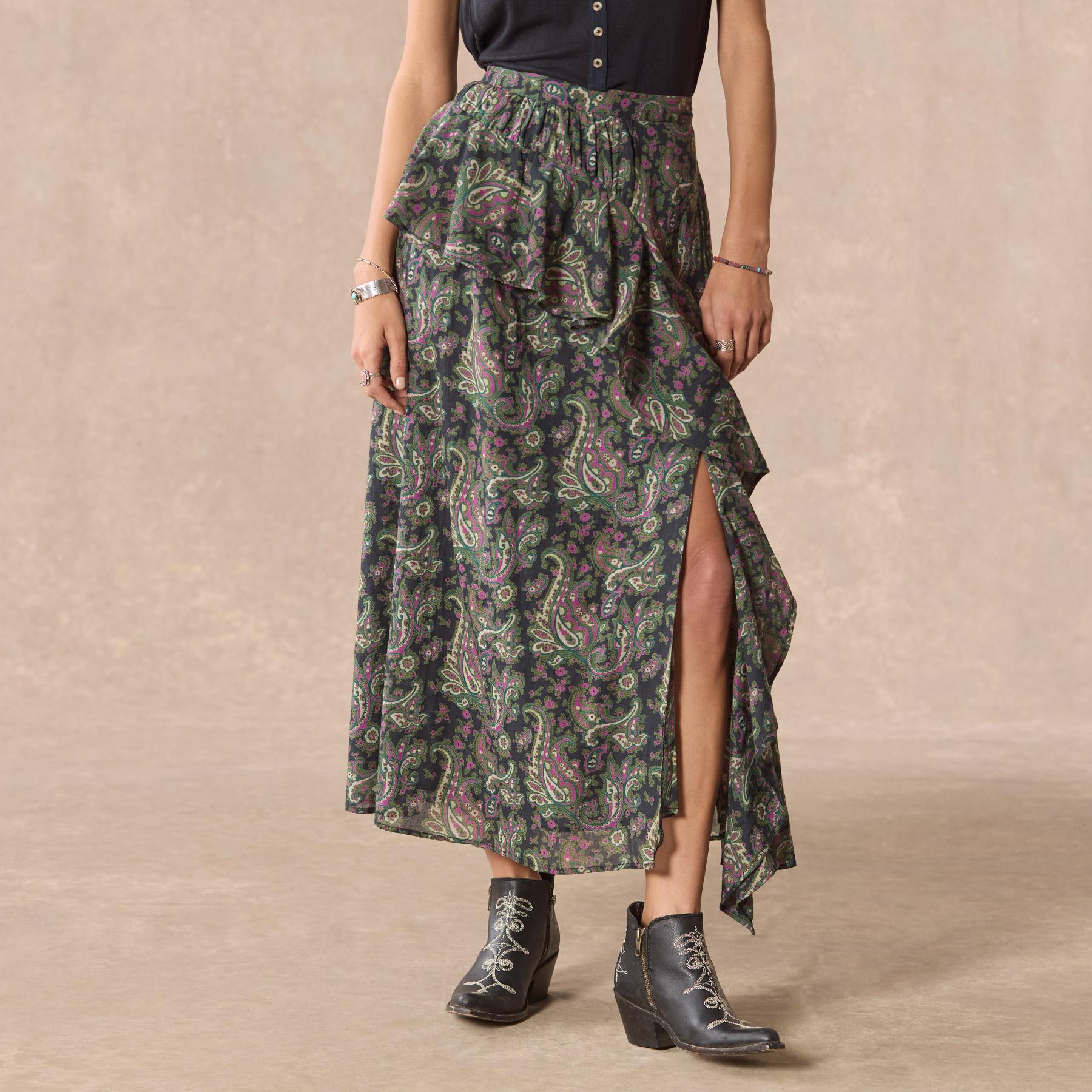 Caldera Ruffle Skirt. Petite