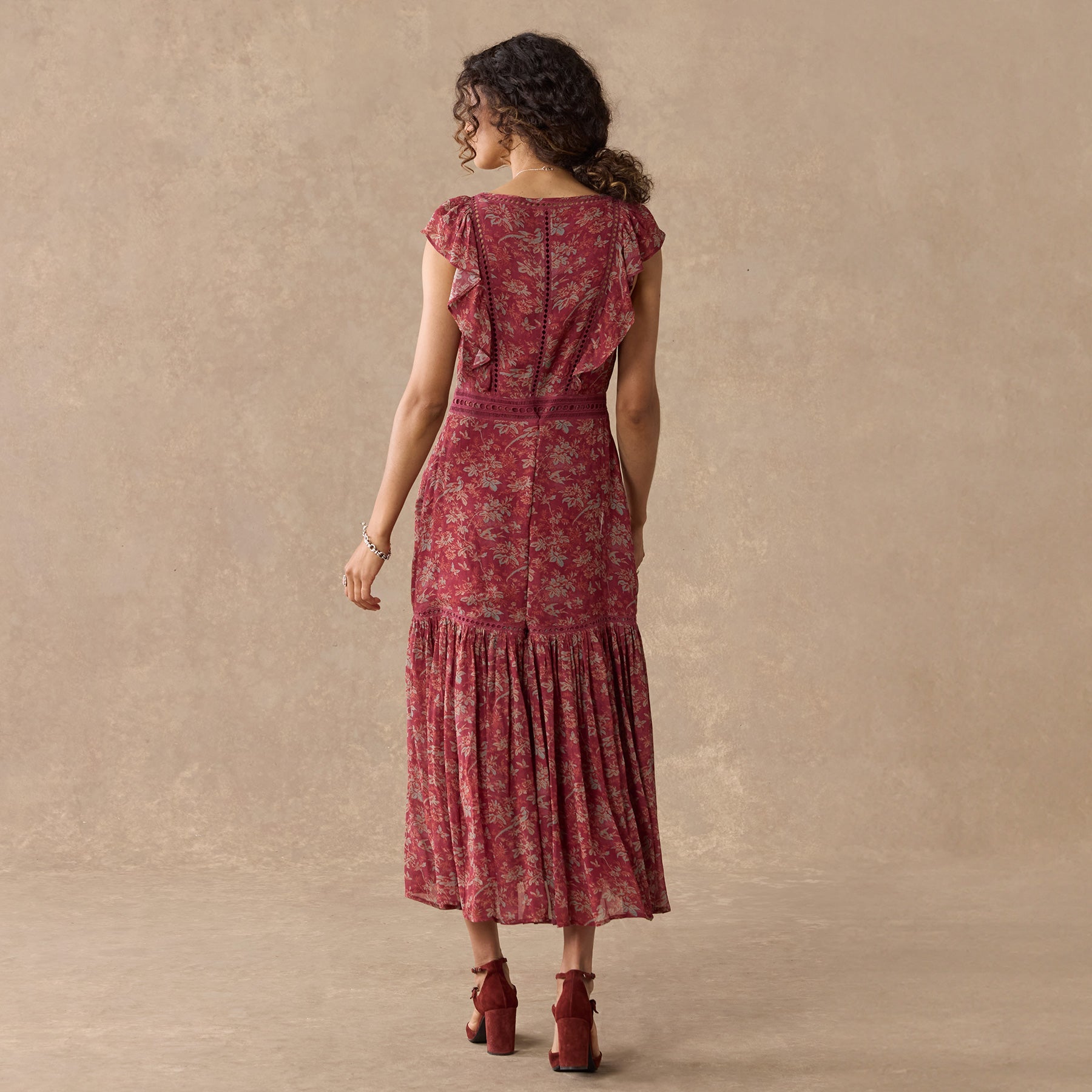 Harvest Florals Dress. Petite