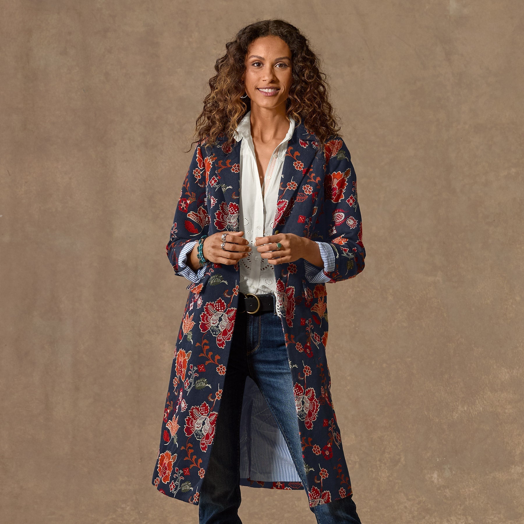 Estelle Floral Topper. Petite