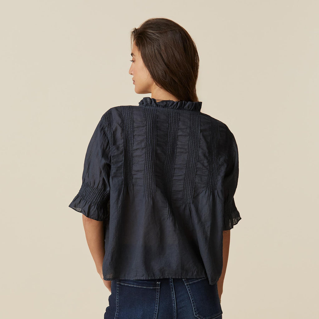 Sofia Pintuck Shirt