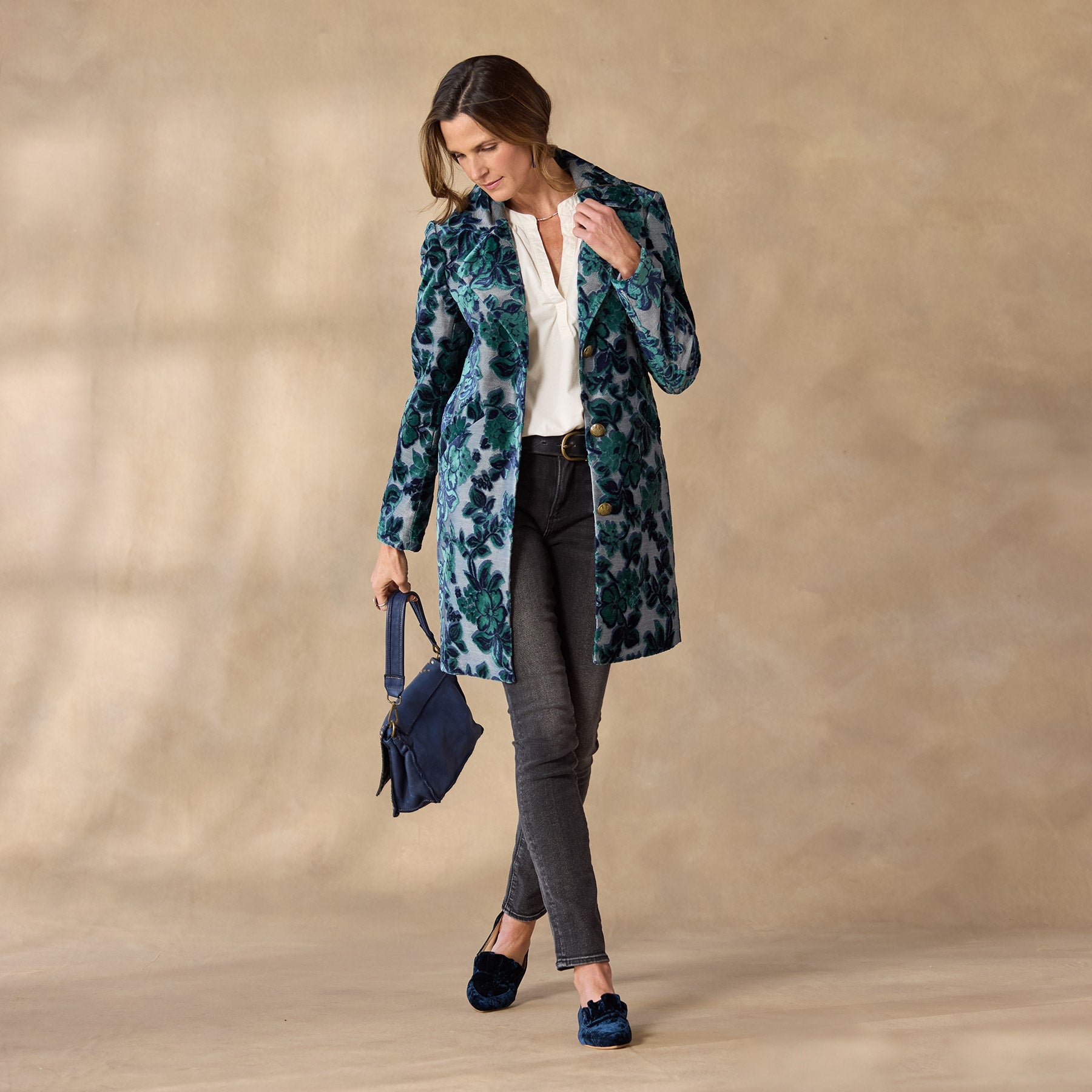 Ice And Art Coat. Petite