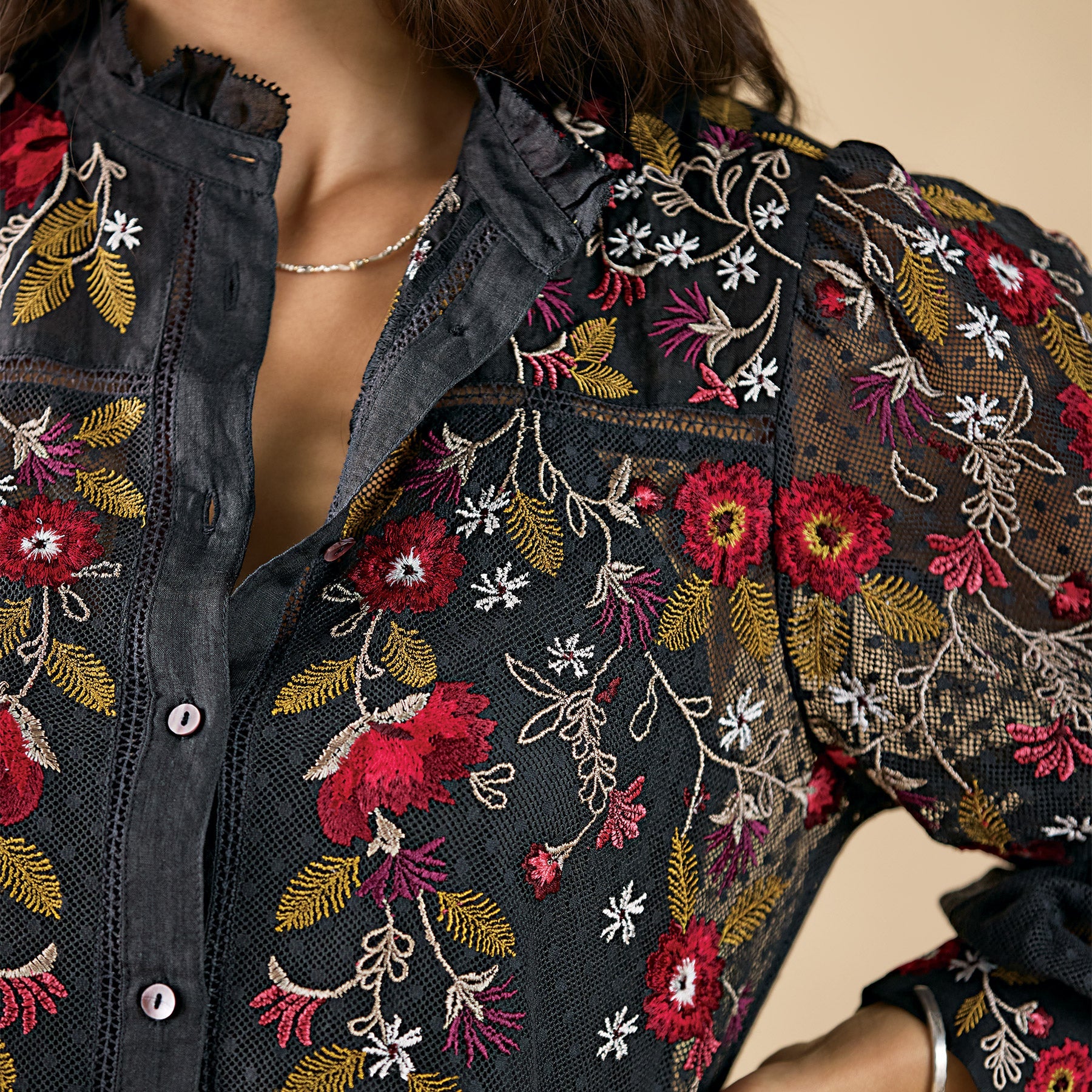 Beaumont Blooms Top. Petite
