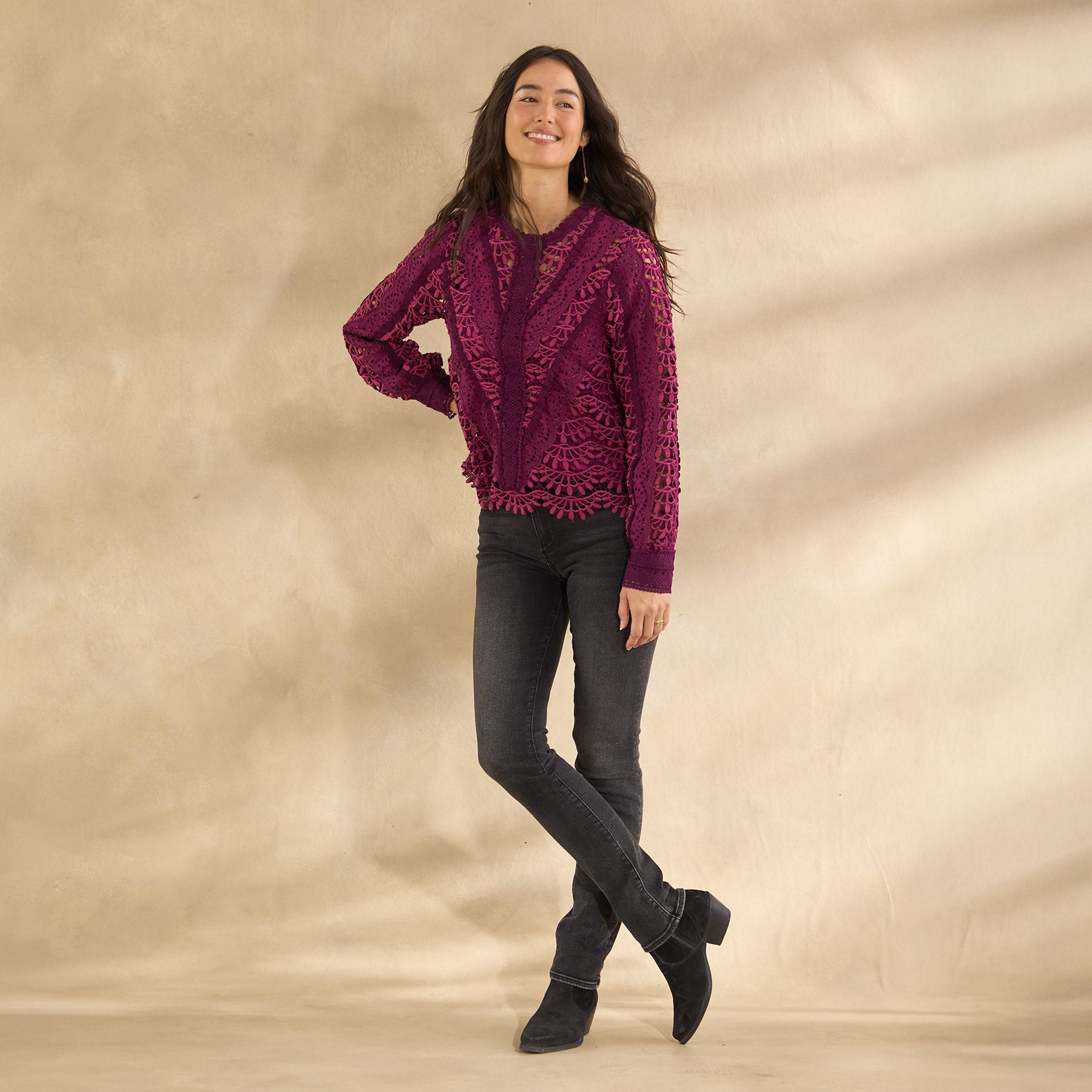 Linnea Crochet Top