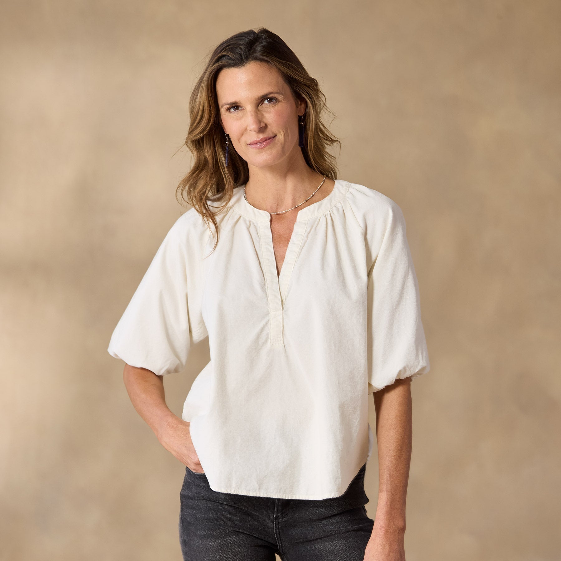 Jolie Corduroy Top