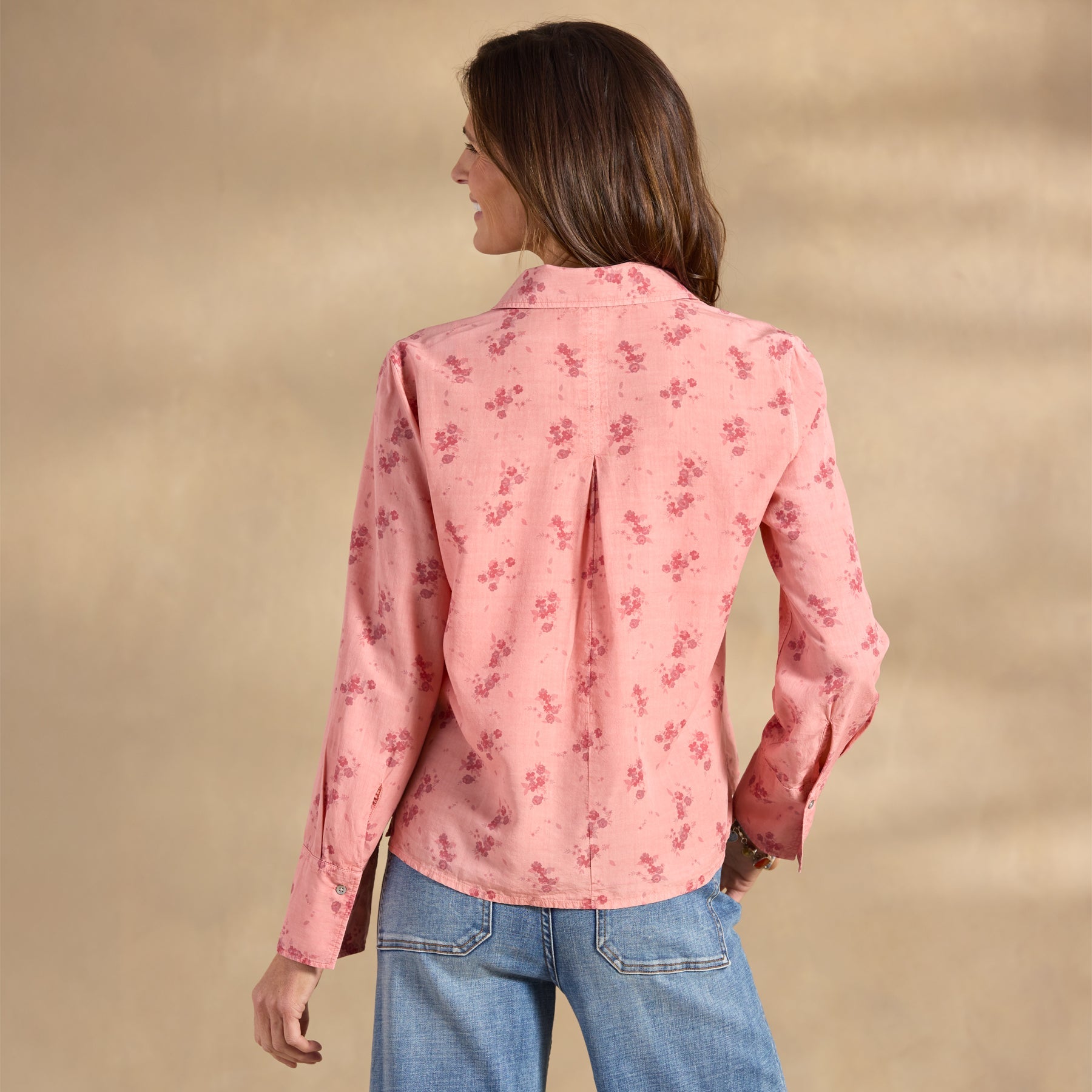 Ryleigh Mixed-Print Shirt