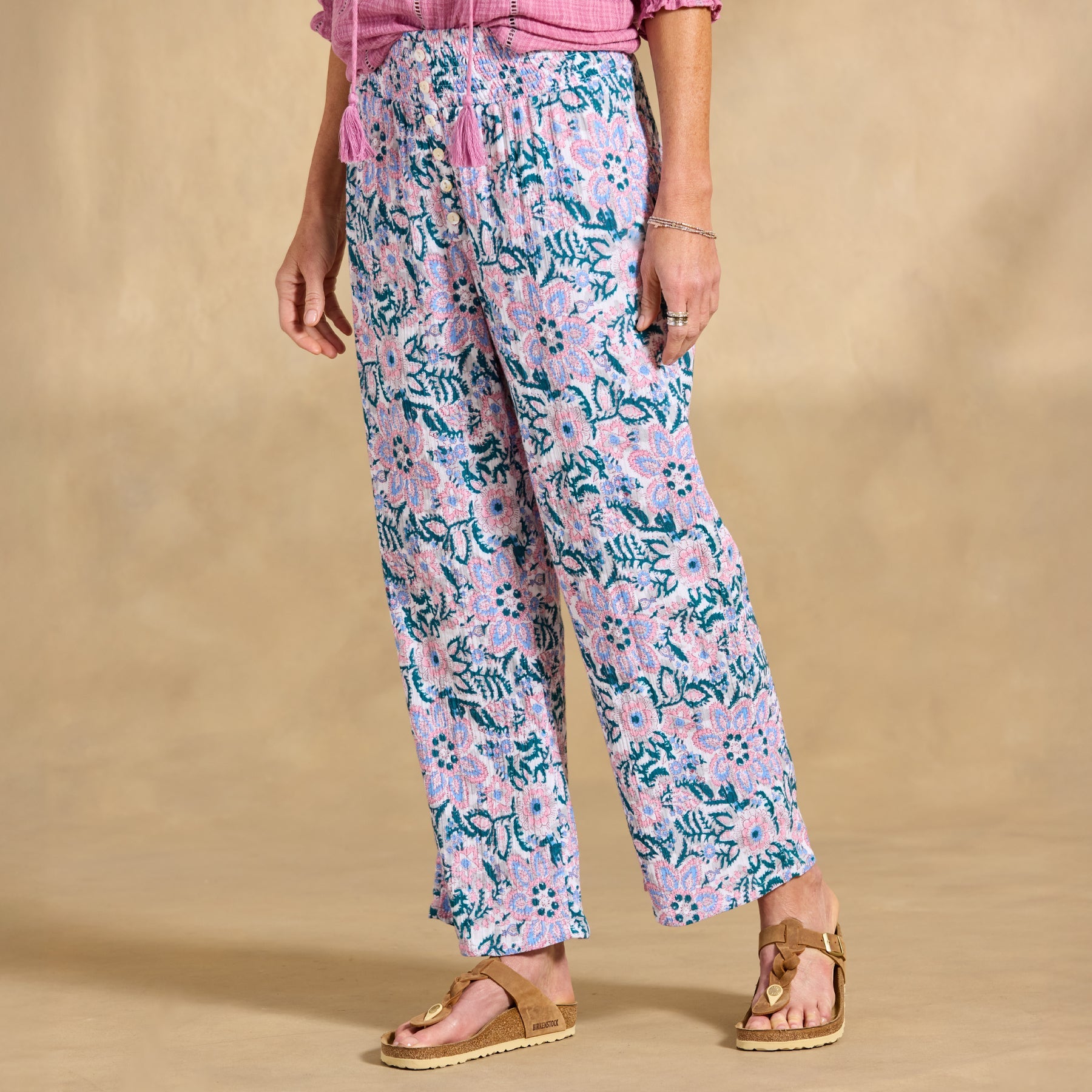 Zola Printed Pants. Petite