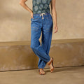 Nyla Denim Joggers. Petite