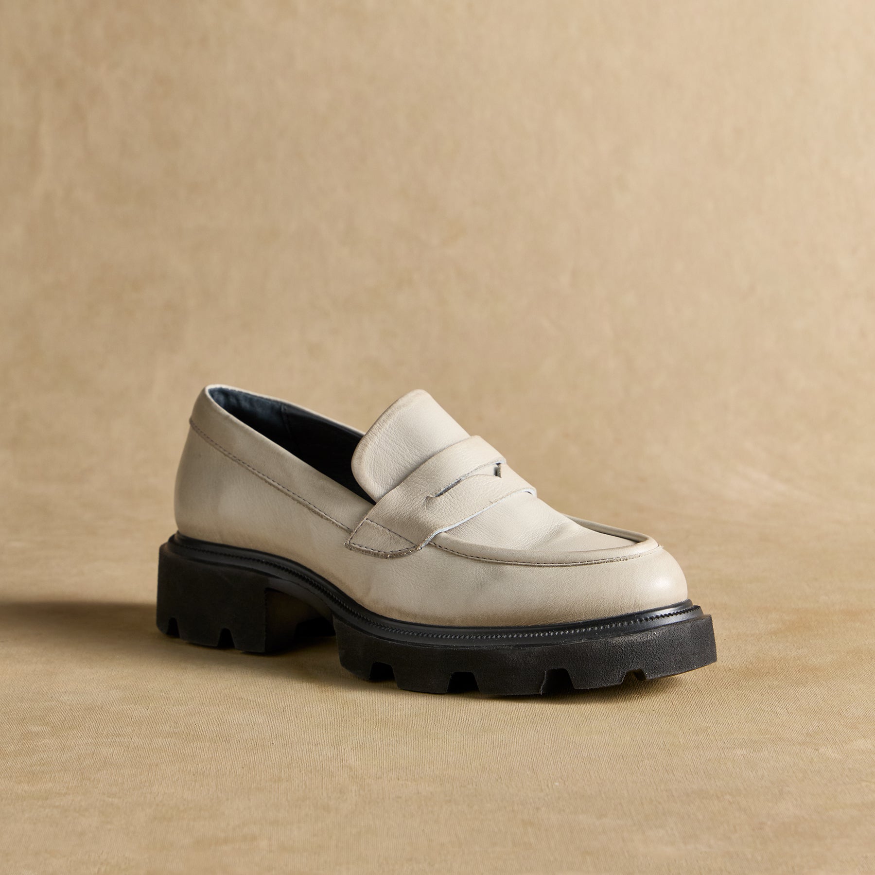 Toni Lug Sole Loafers