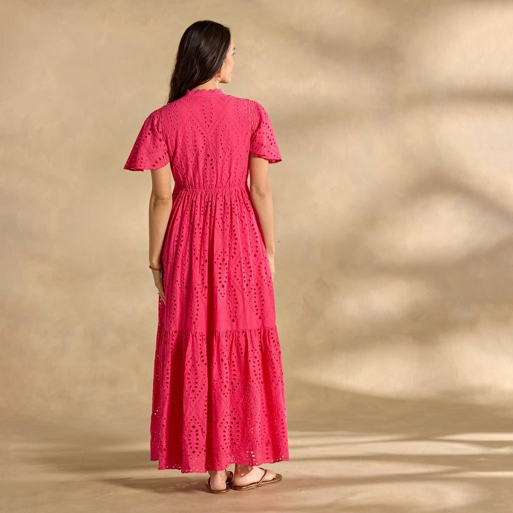 Juno Eyelet Dress. Petite