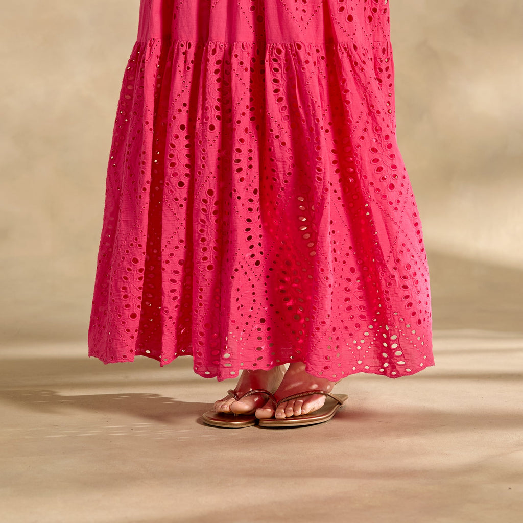 Juno Eyelet Dress. Petite