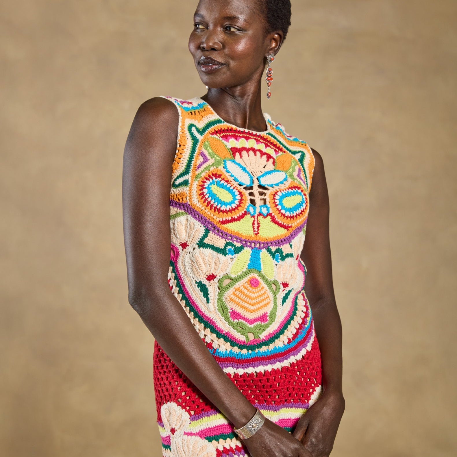 Shawna Crochet Dress