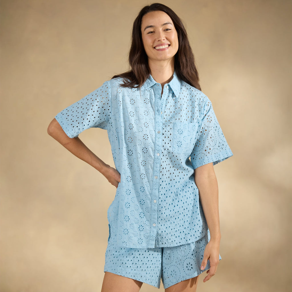 Tabitha Eyelet Shirt