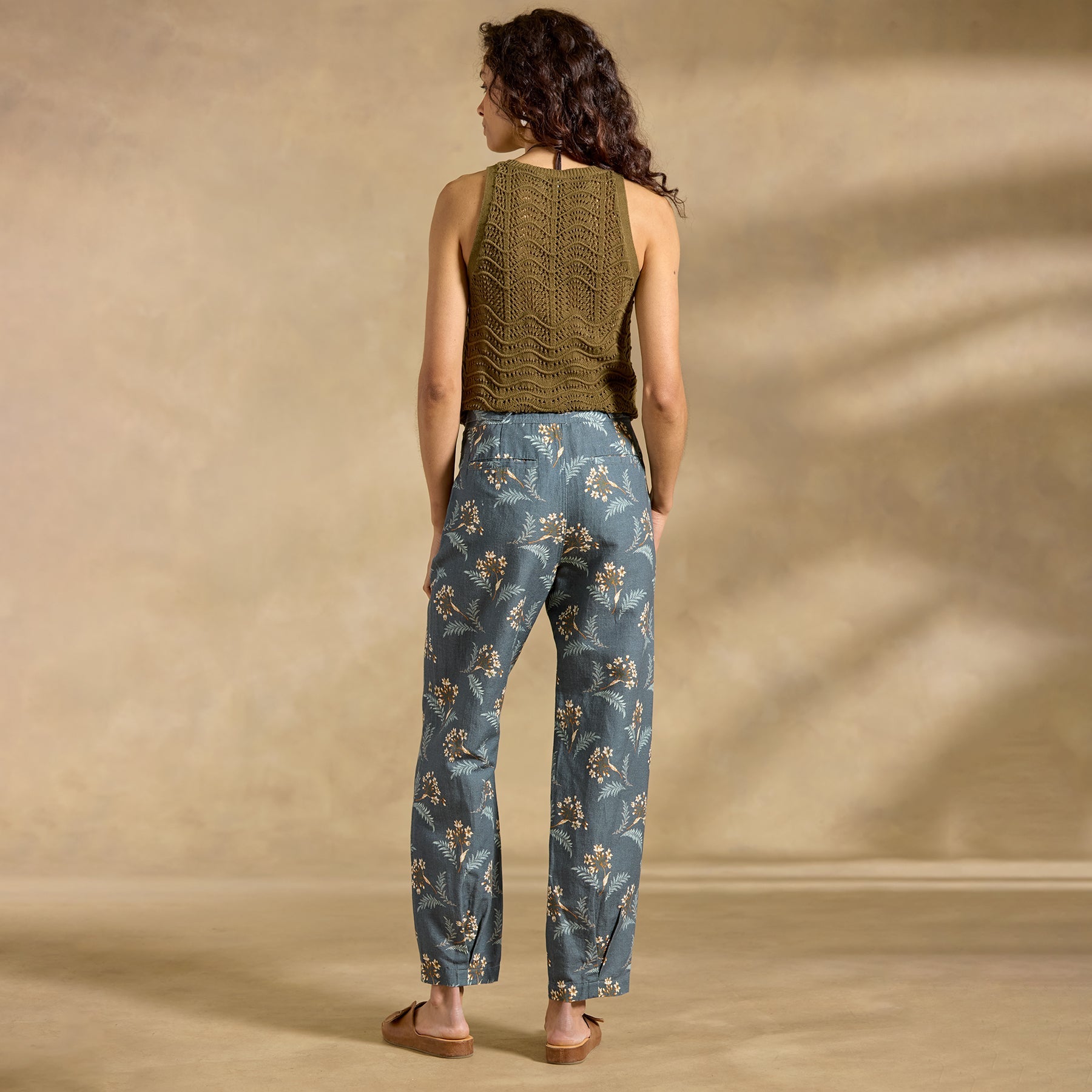 Benicia Pleated Pants