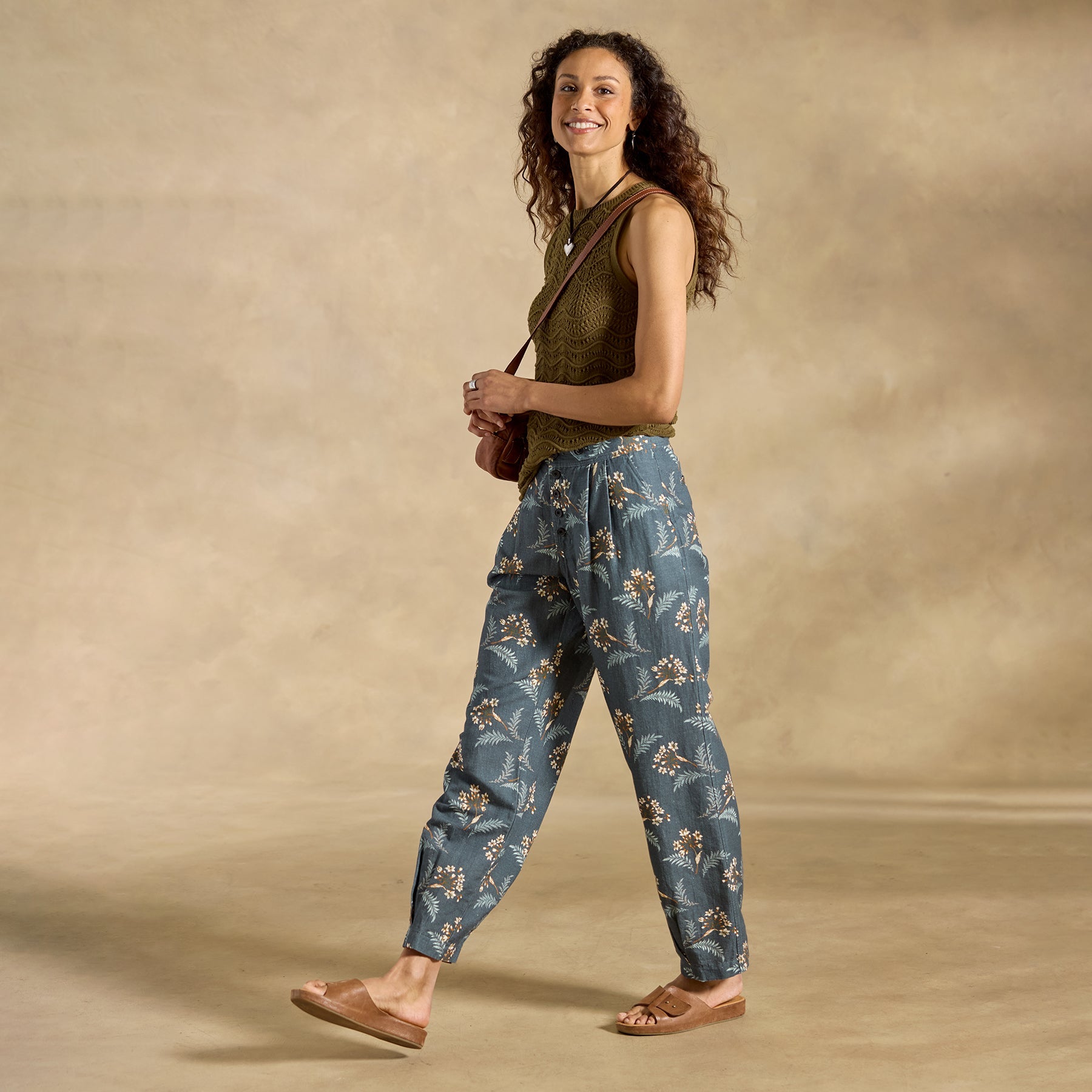 Benicia Pleated Pants