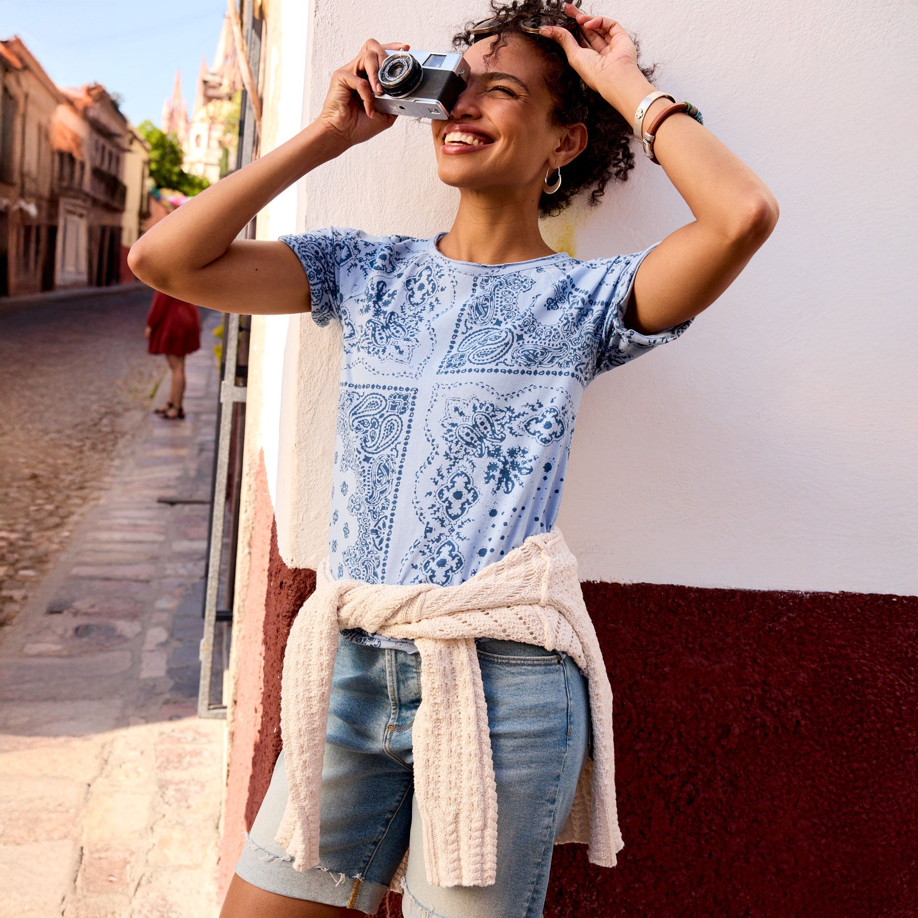 Miranda Bandana Tee