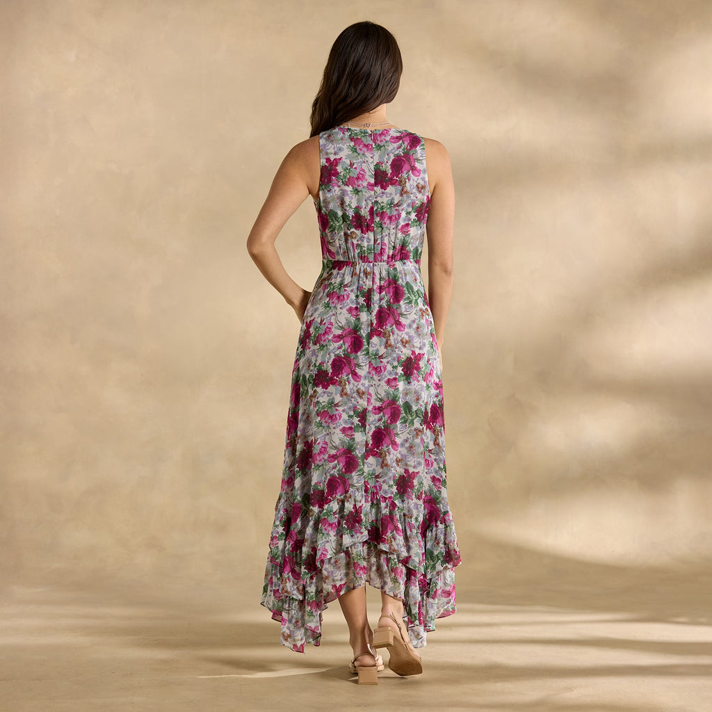 Champs de Fleur Printed Dress