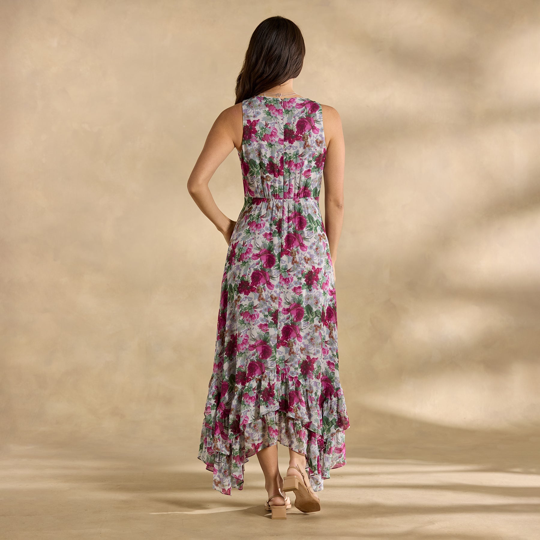 Champs de Fleur Printed Dress