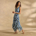 Champs de Fleur Printed Dress. Petite
