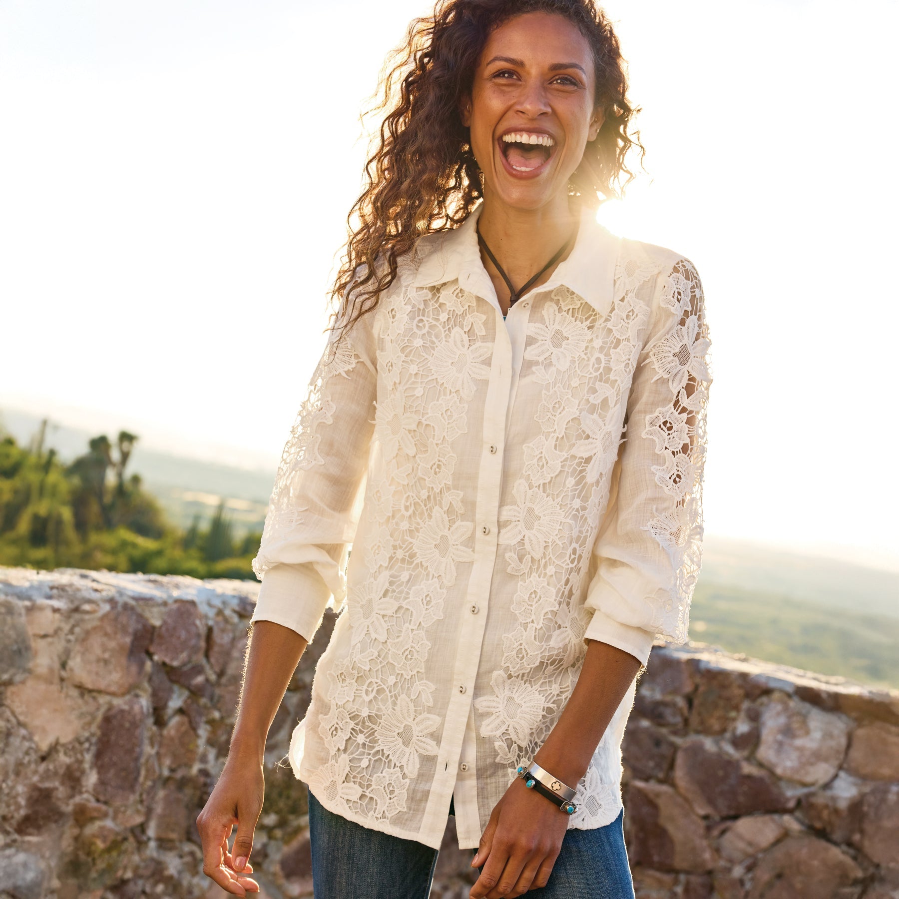 Monrovia Shirt. Petite