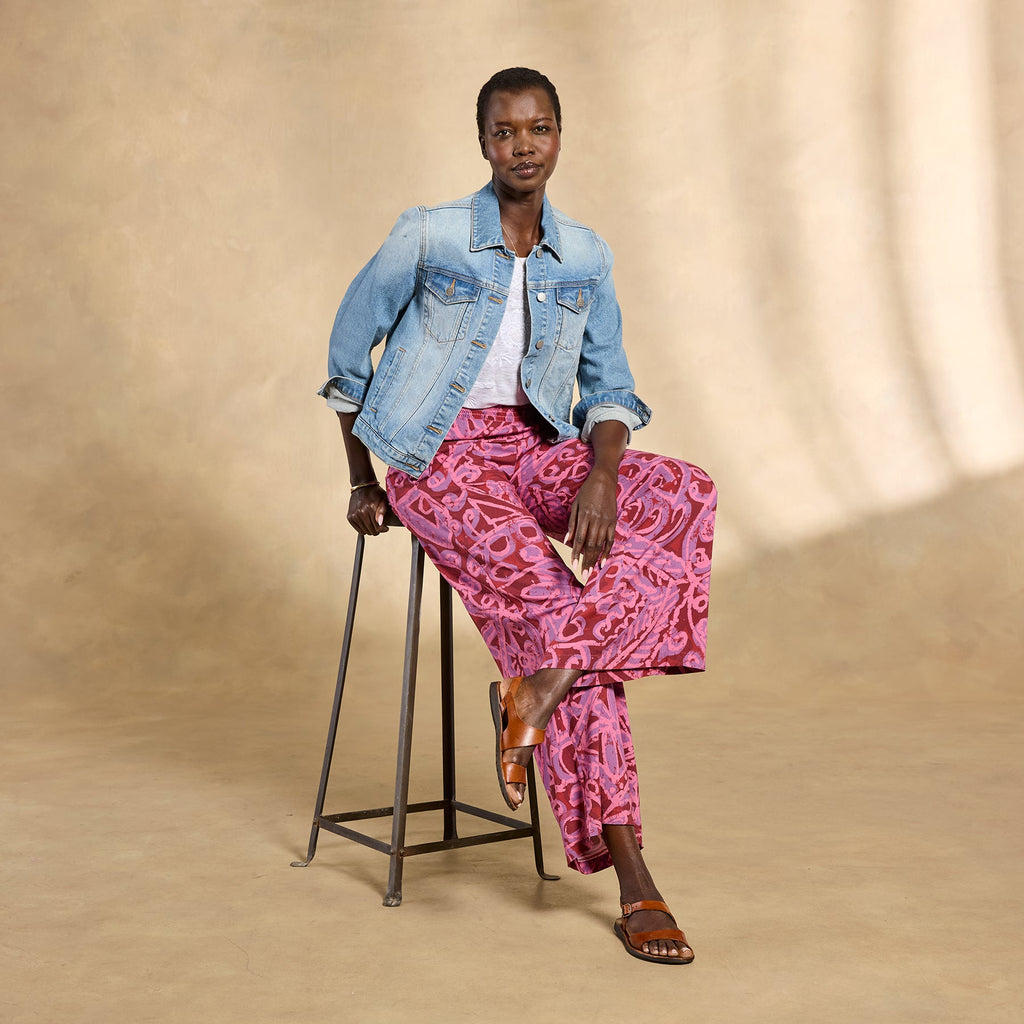 Himari Floral Pants. Petite