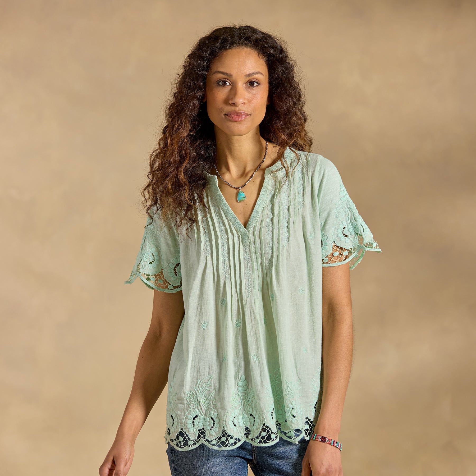 Garland Lace Top
